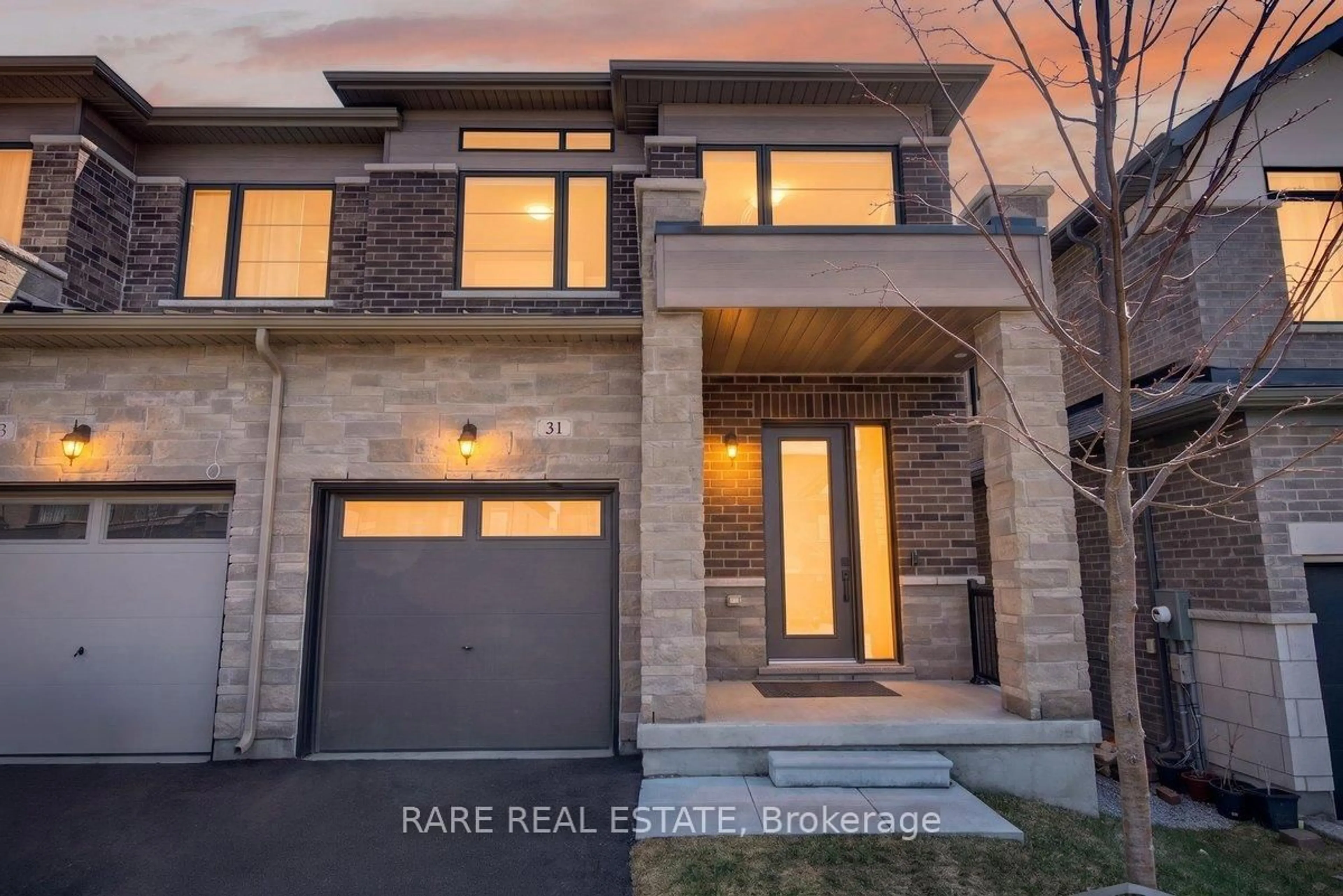 Home with brick exterior material, street for 31 Daffodil Rd, Springwater Ontario L9X 2E3
