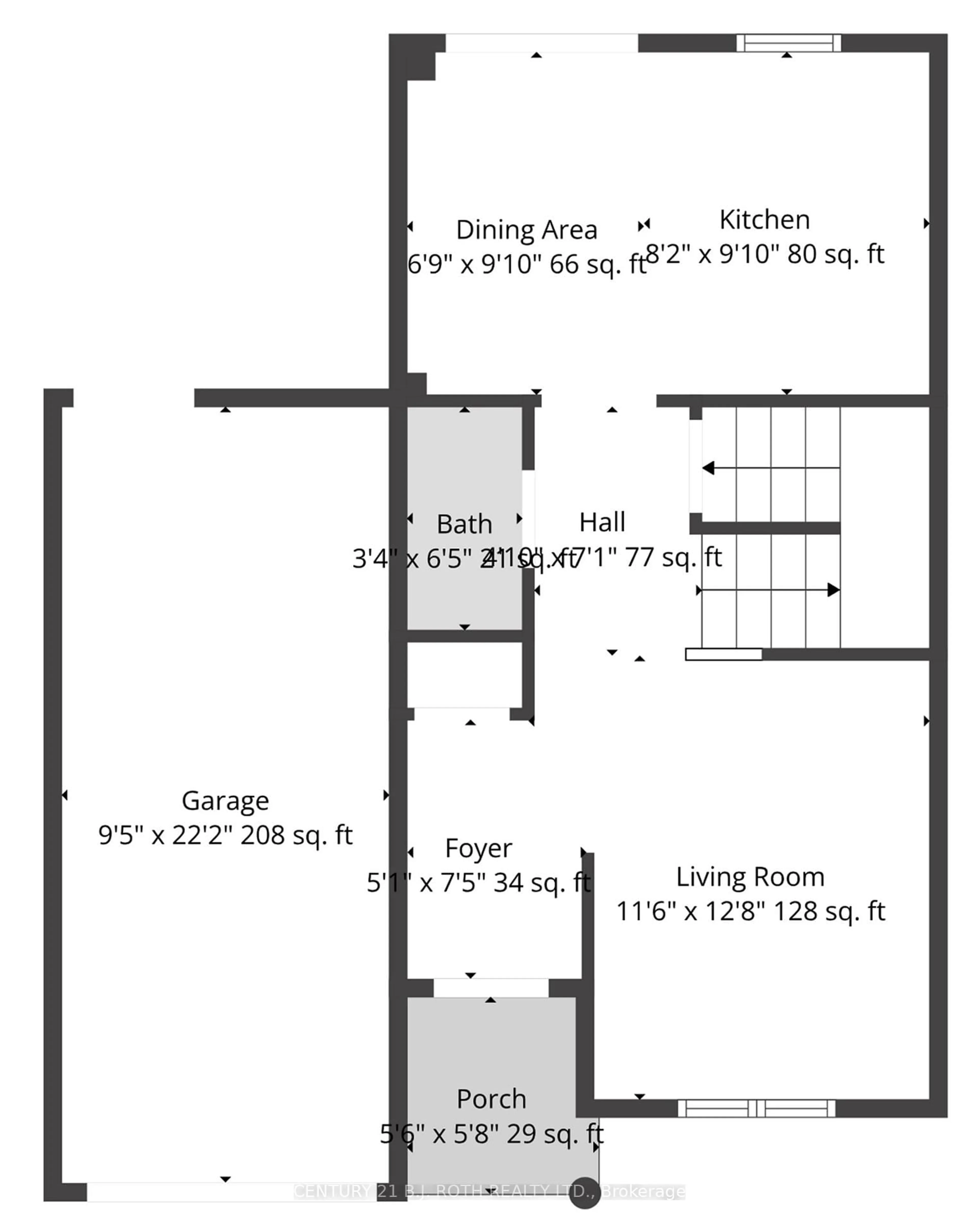 Floor plan for 119 Holly Meadow Rd, Barrie Ontario L4N 9Z6