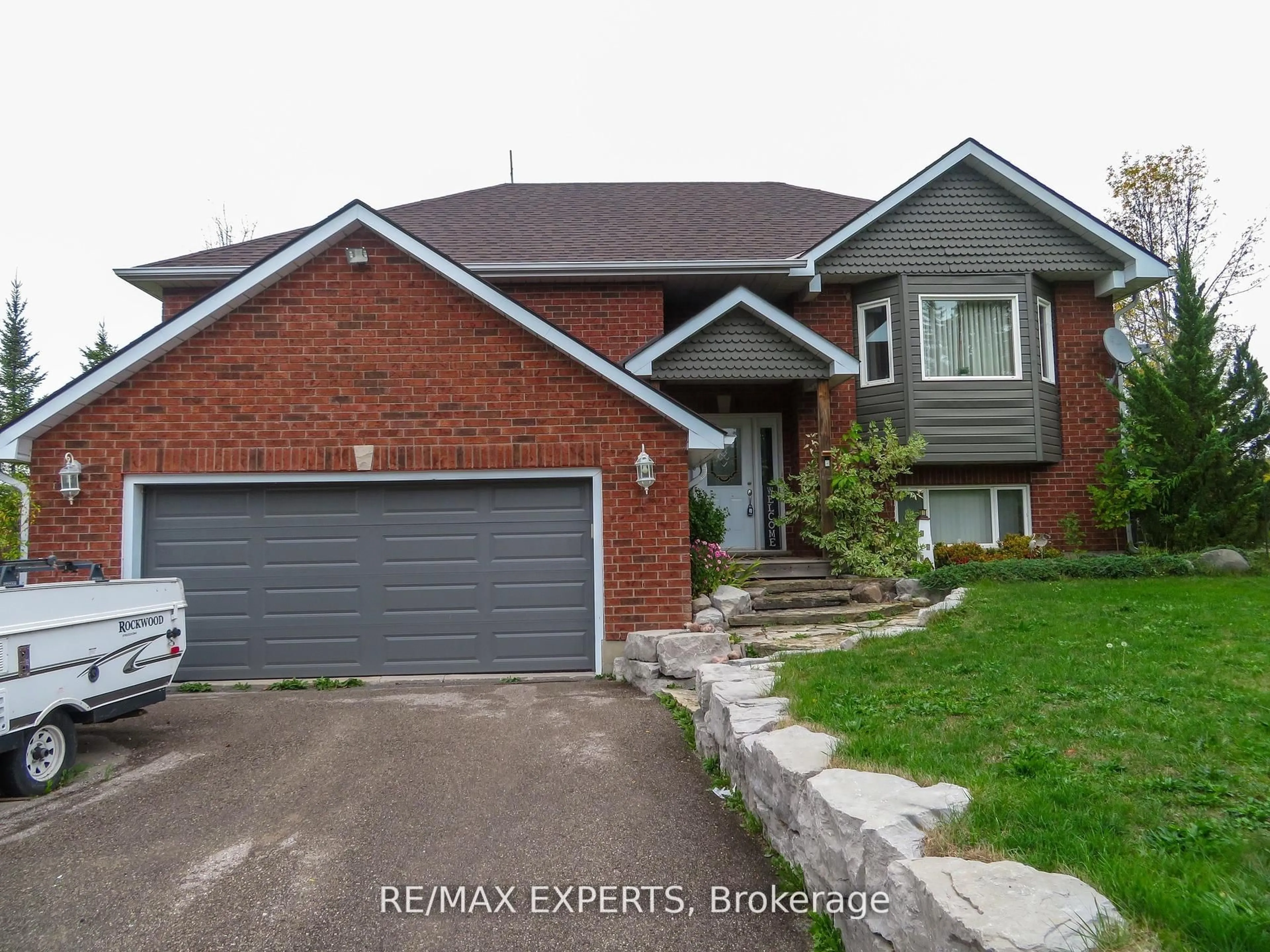 Home with brick exterior material, street for 3771 Harry's Lane, Ramara Ontario L3V 0L1