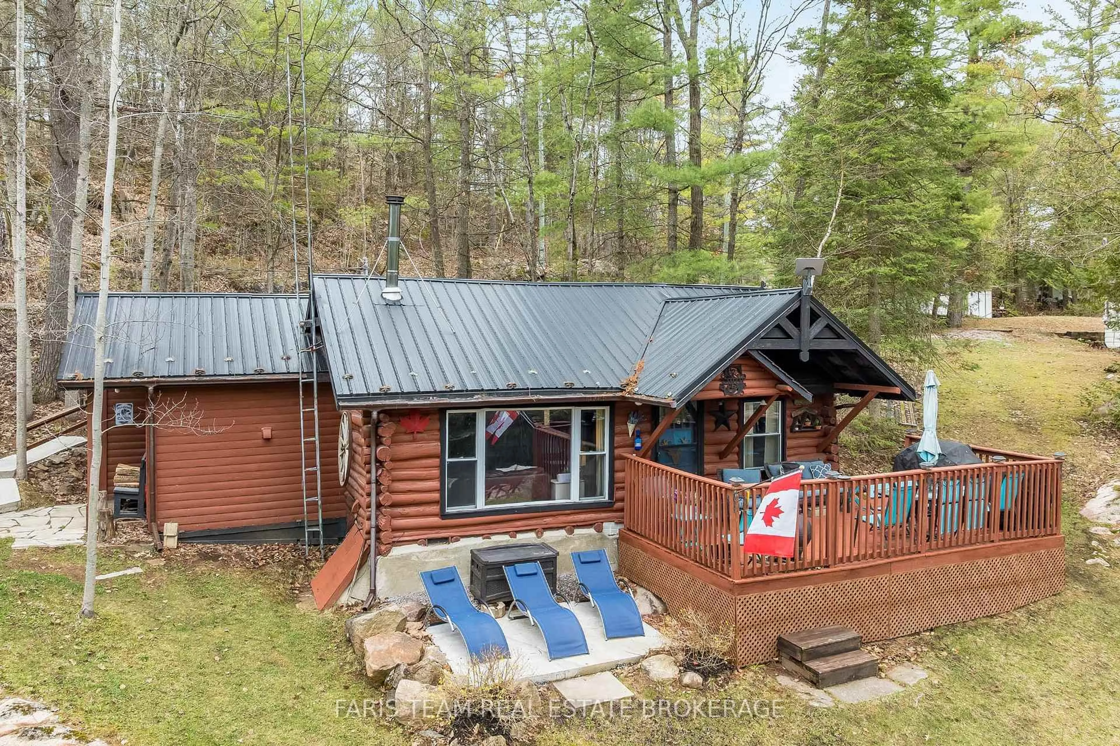 A pic from outside/outdoor area/front of a property/back of a property/a pic from drone, unknown for 42 Black River Rd, Kawartha Lakes Ontario L0K 2B0