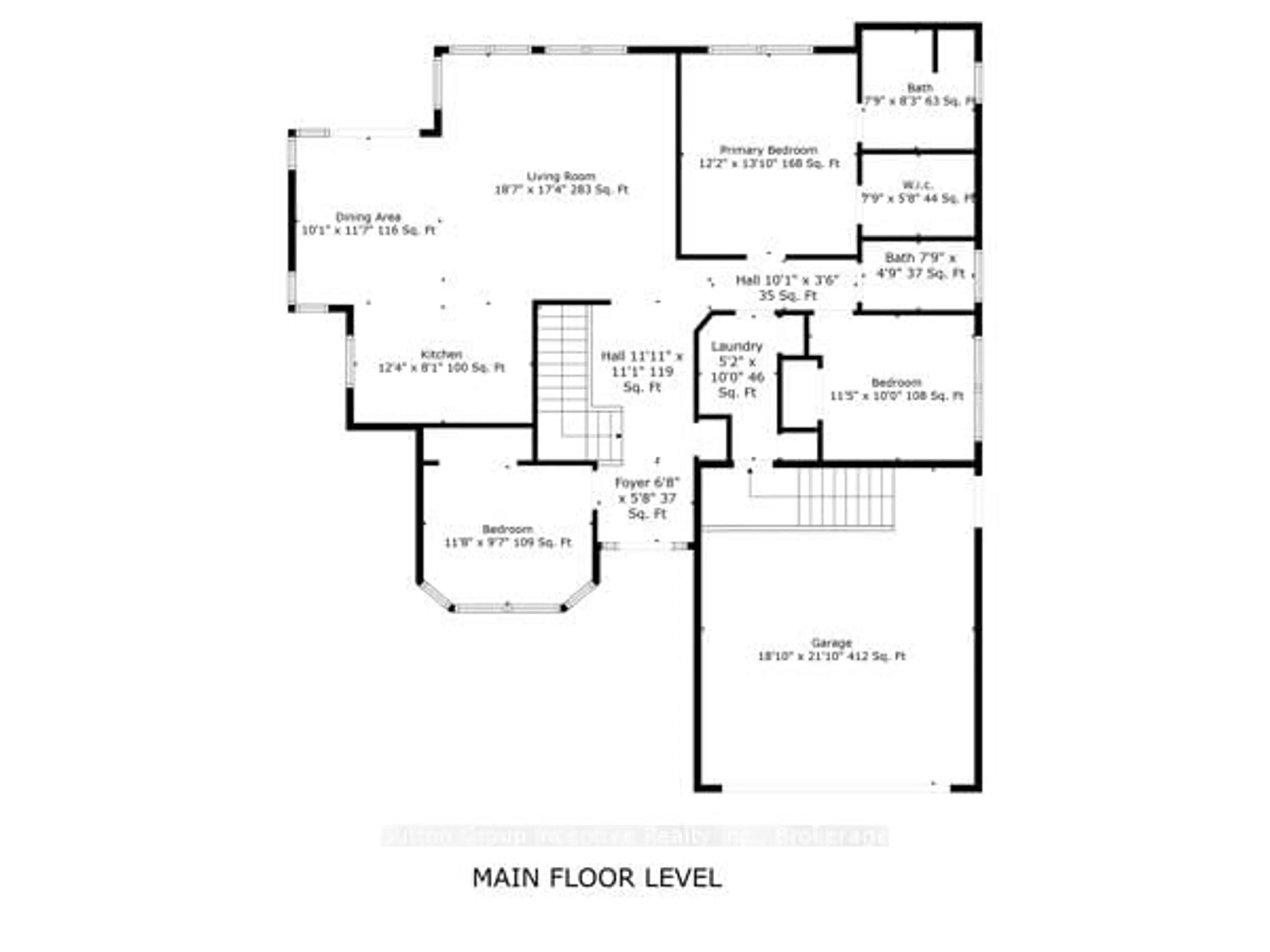 Floor plan for 22 Bourgeois Beach Rd, Tay Ontario L0K 2A0