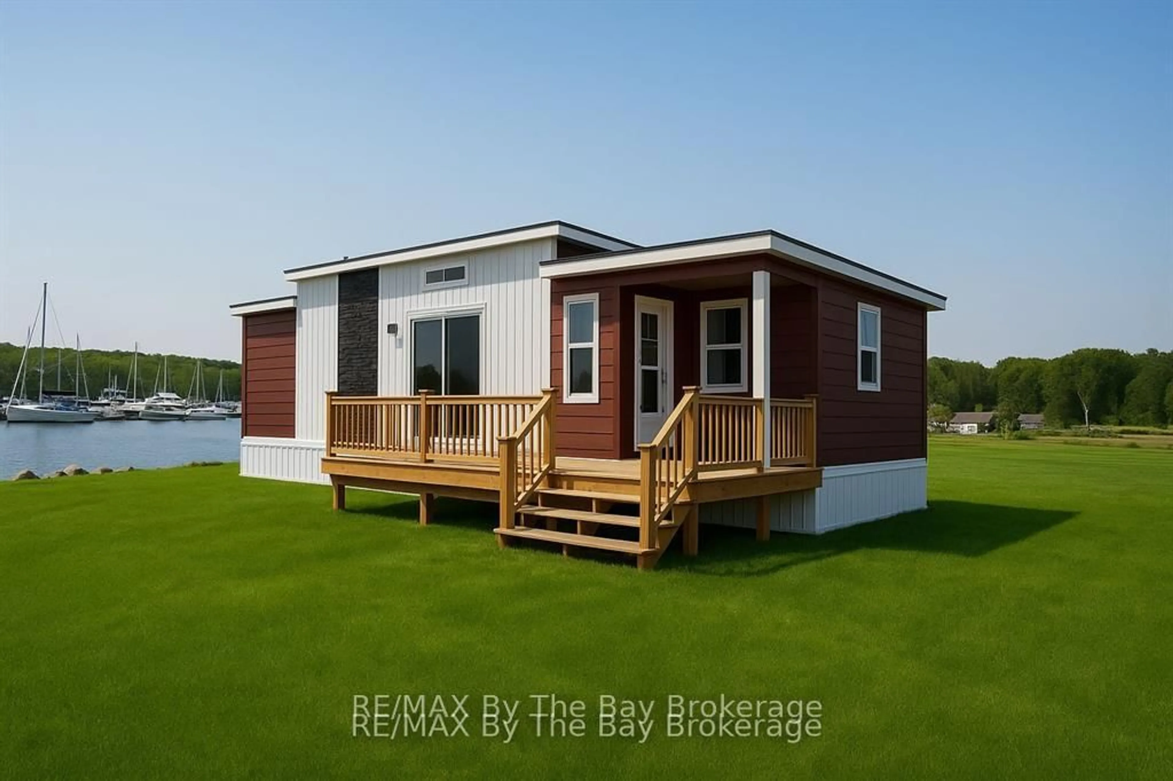 Home with vinyl exterior material, building for 3282 OGDENS BEACH Rd #64, Tay Ontario L9S 2K6