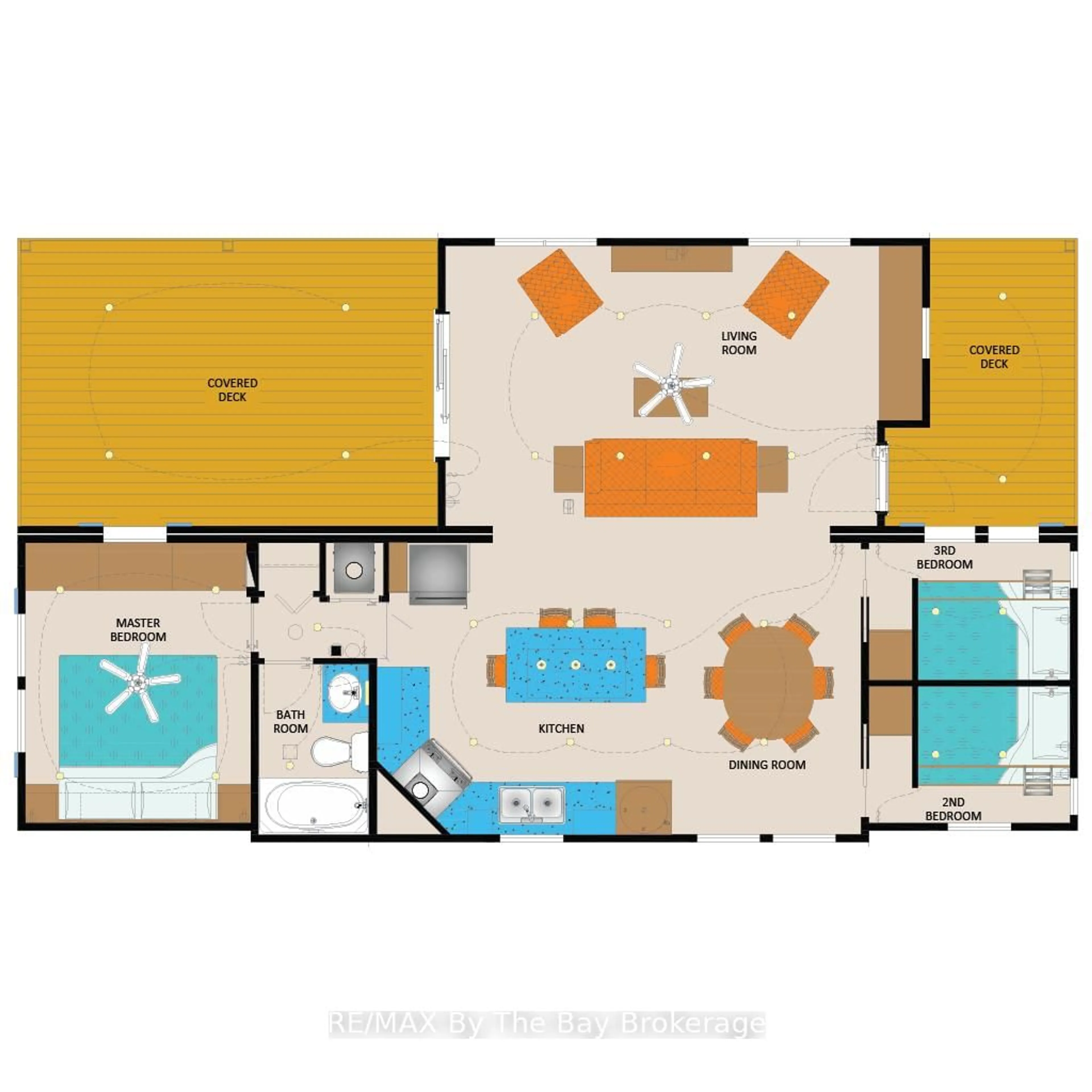 Floor plan for 3282 Ogdens Beach Rd #44, Tay Ontario L9S 2K6
