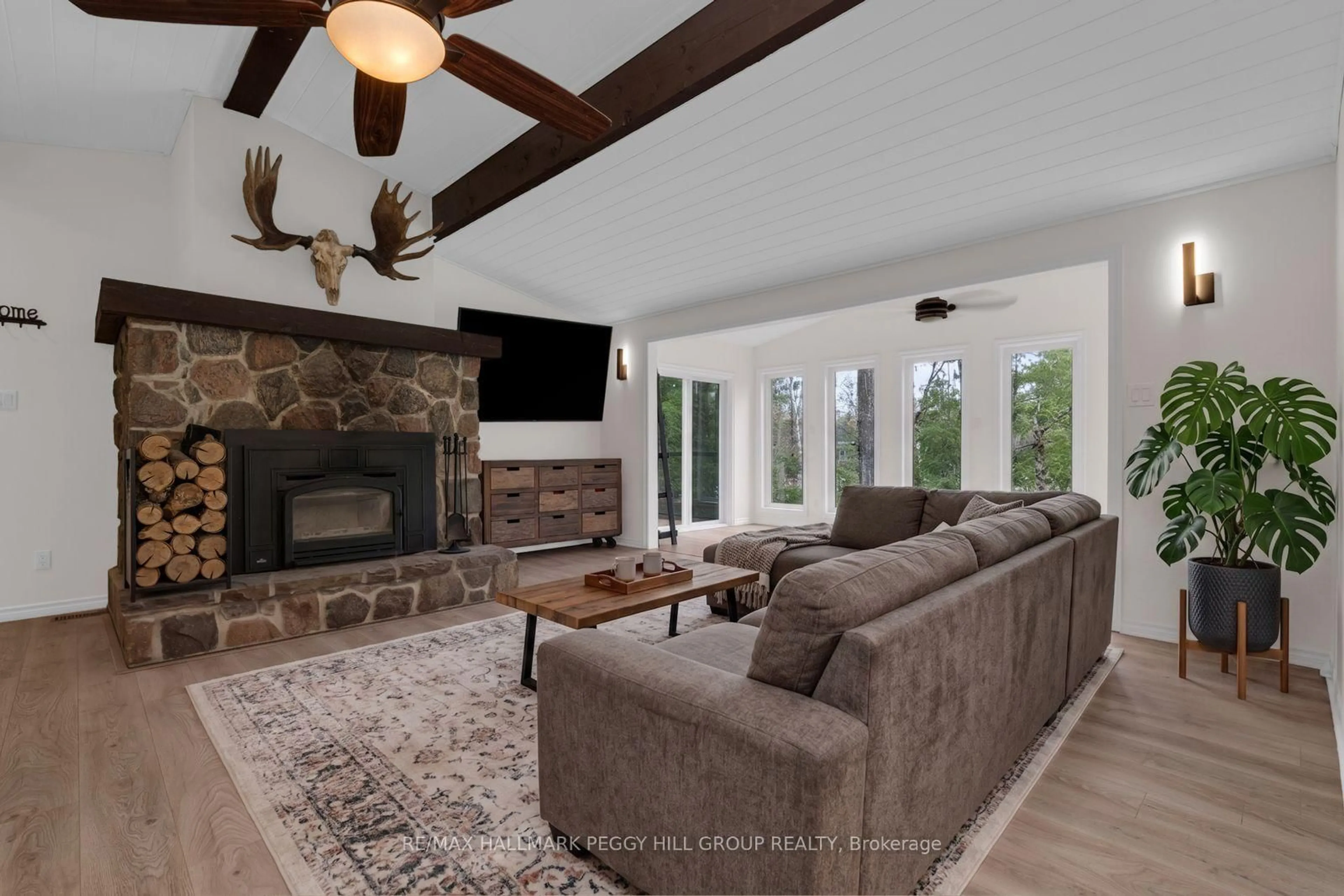 Living room with furniture, unknown for 7672 Birch Dr, Ramara Ontario L0K 2B0