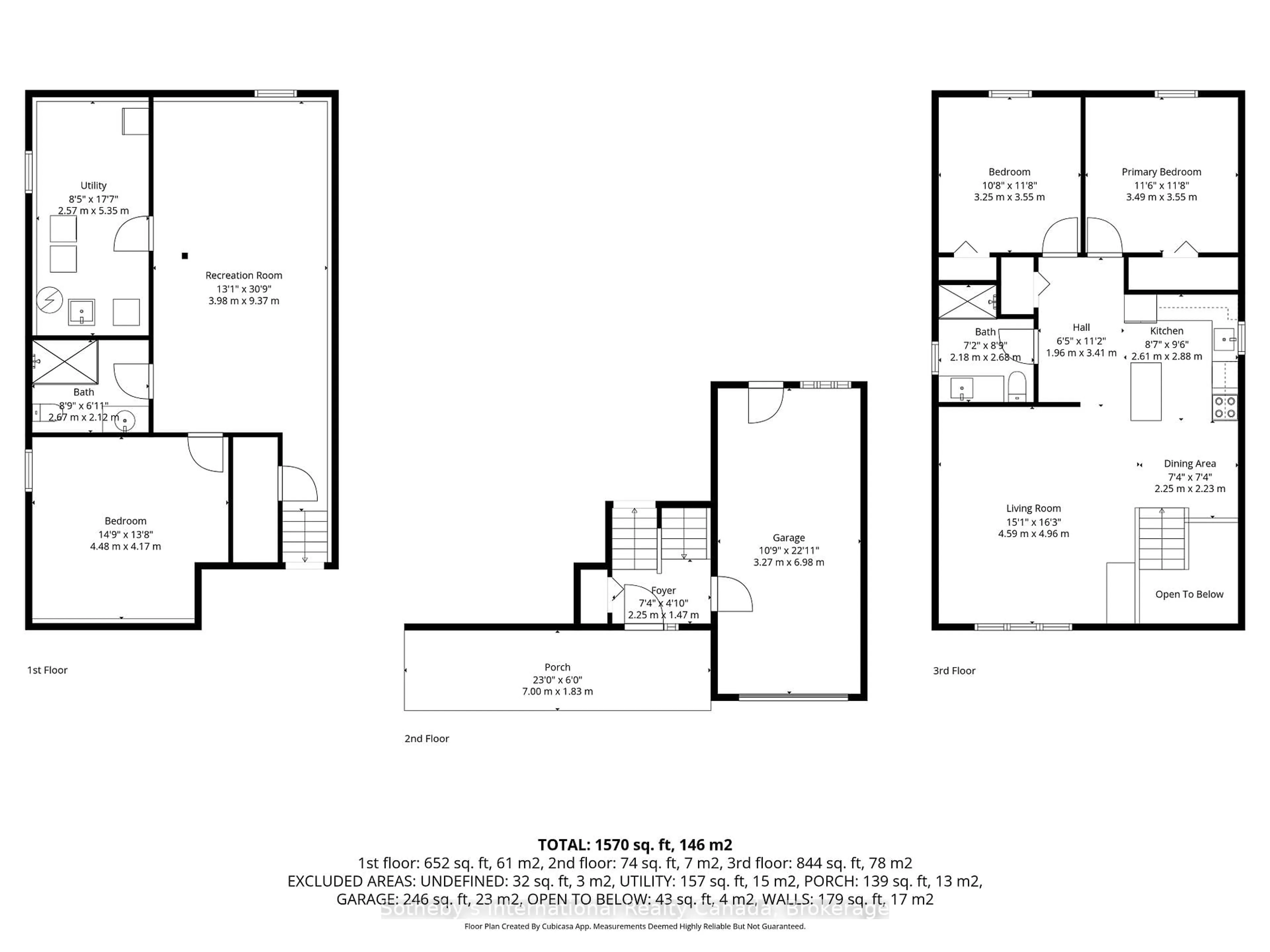 Floor plan for 224 Beech St, Clearview Ontario L0M 1S0