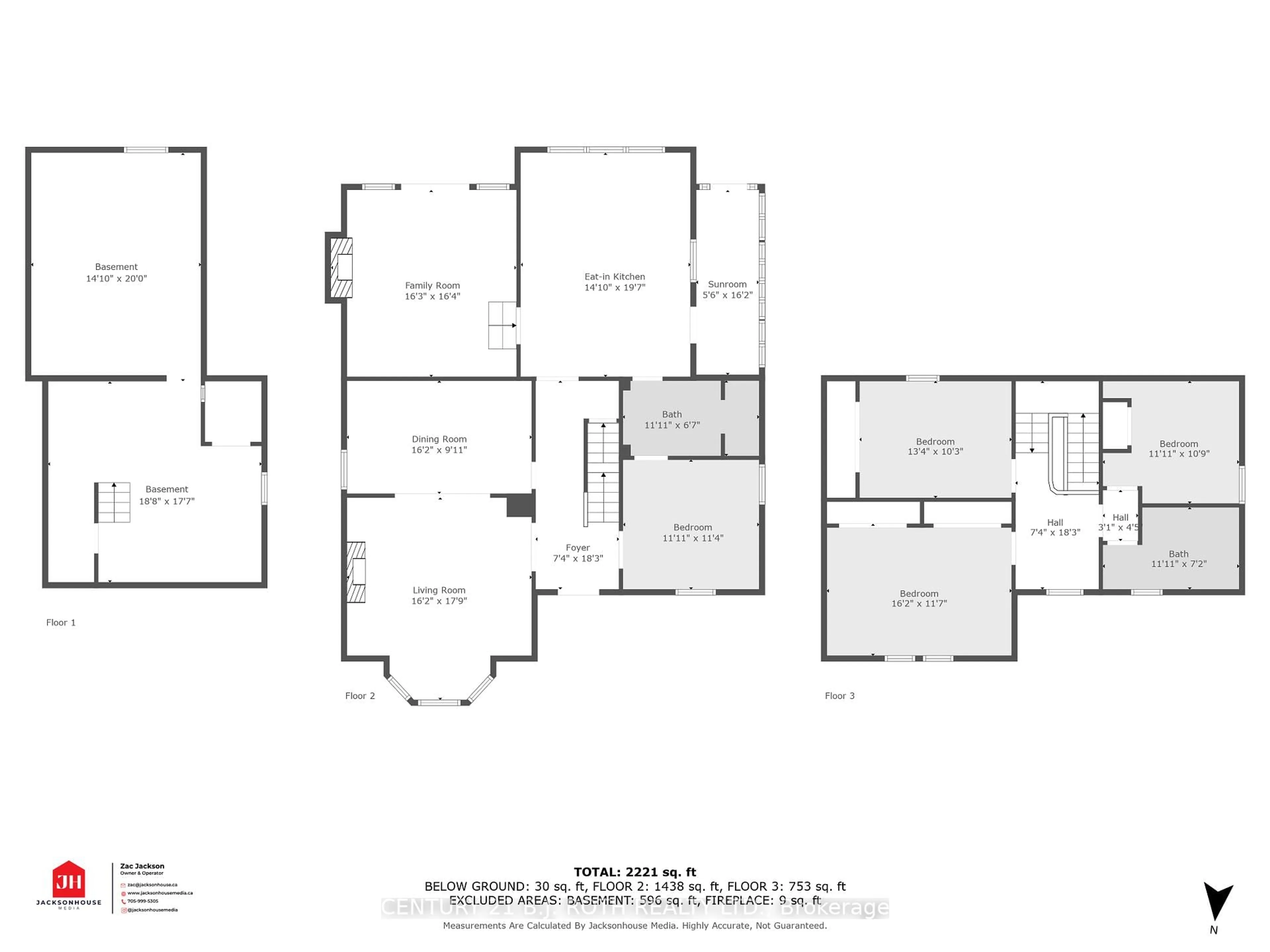 Floor plan for 90 Cumberland St, Barrie Ontario L4N 2P7