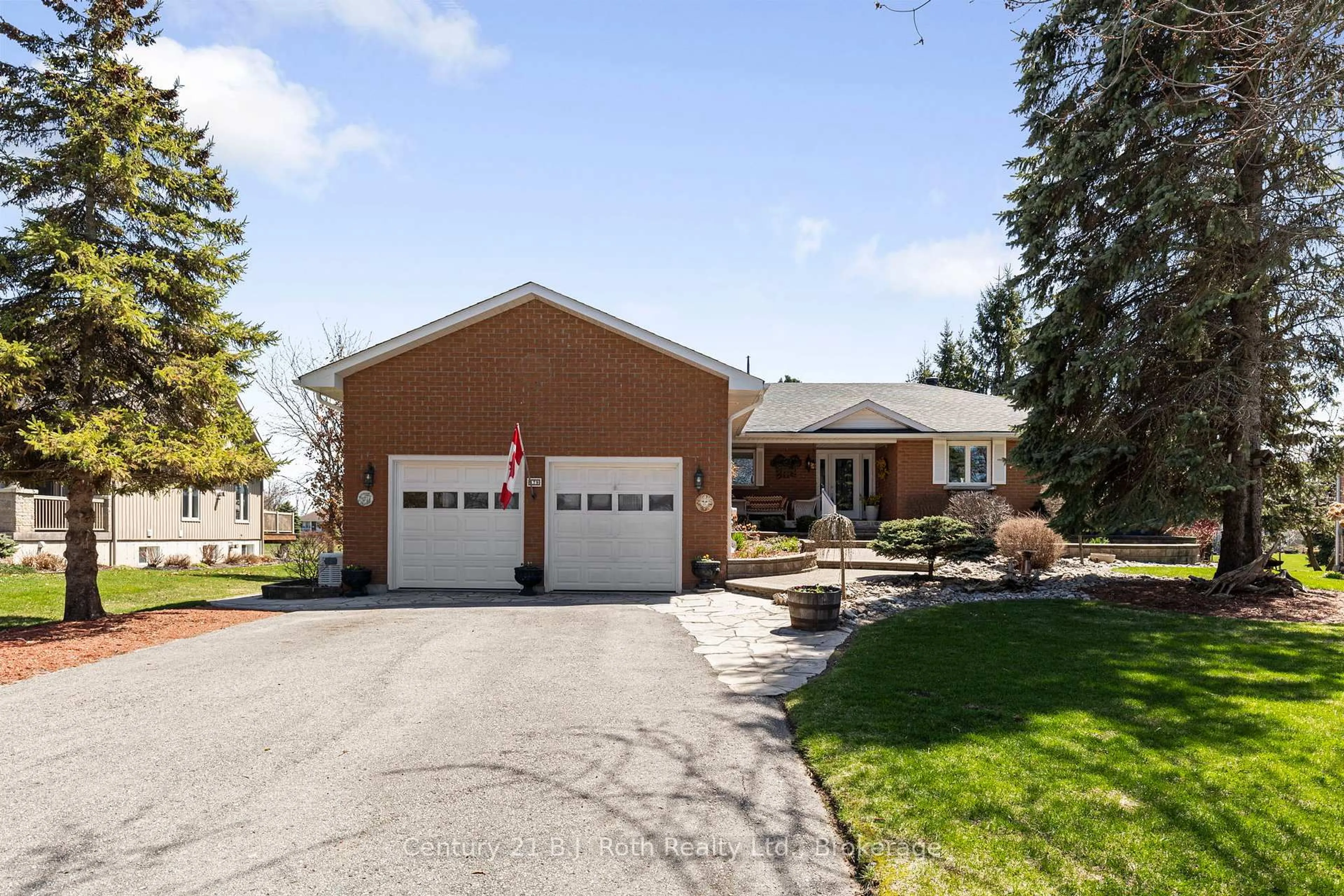 Home with brick exterior material, street for 179 Bayshore Dr, Ramara Ontario L0K 1B0