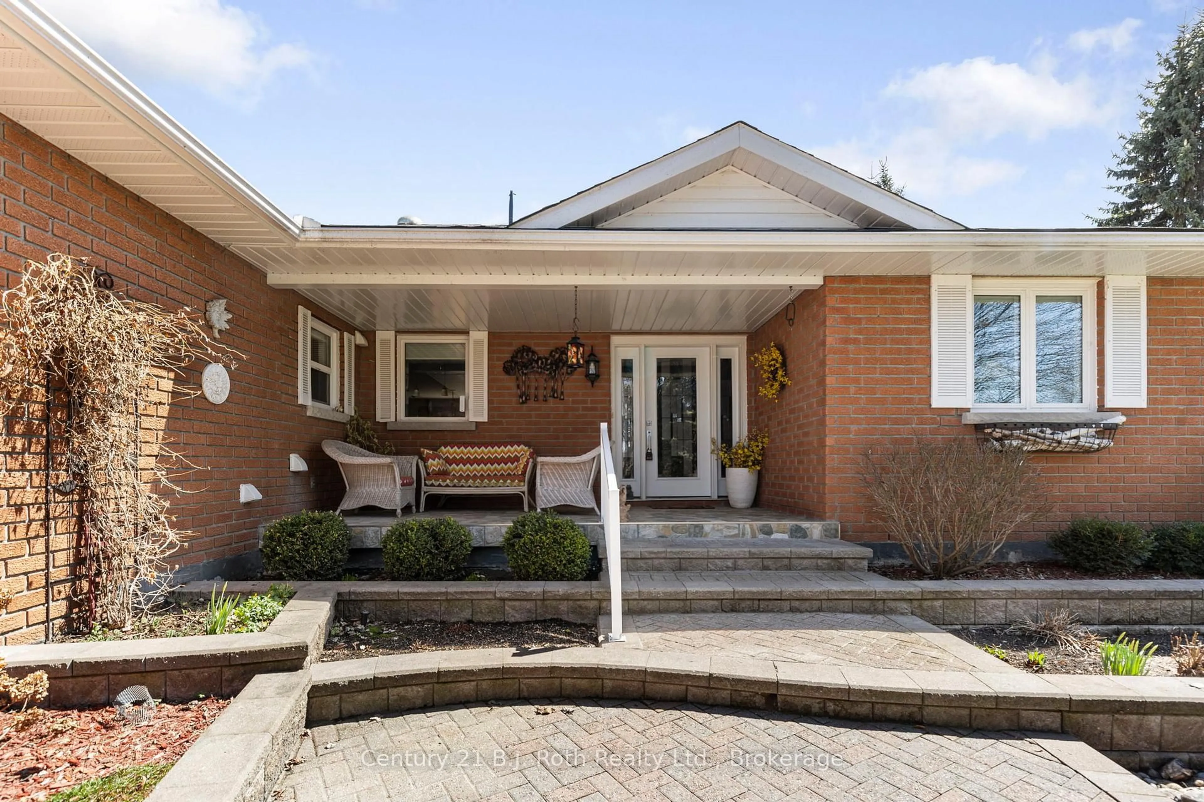 Home with brick exterior material, street for 179 Bayshore Dr, Ramara Ontario L0K 1B0