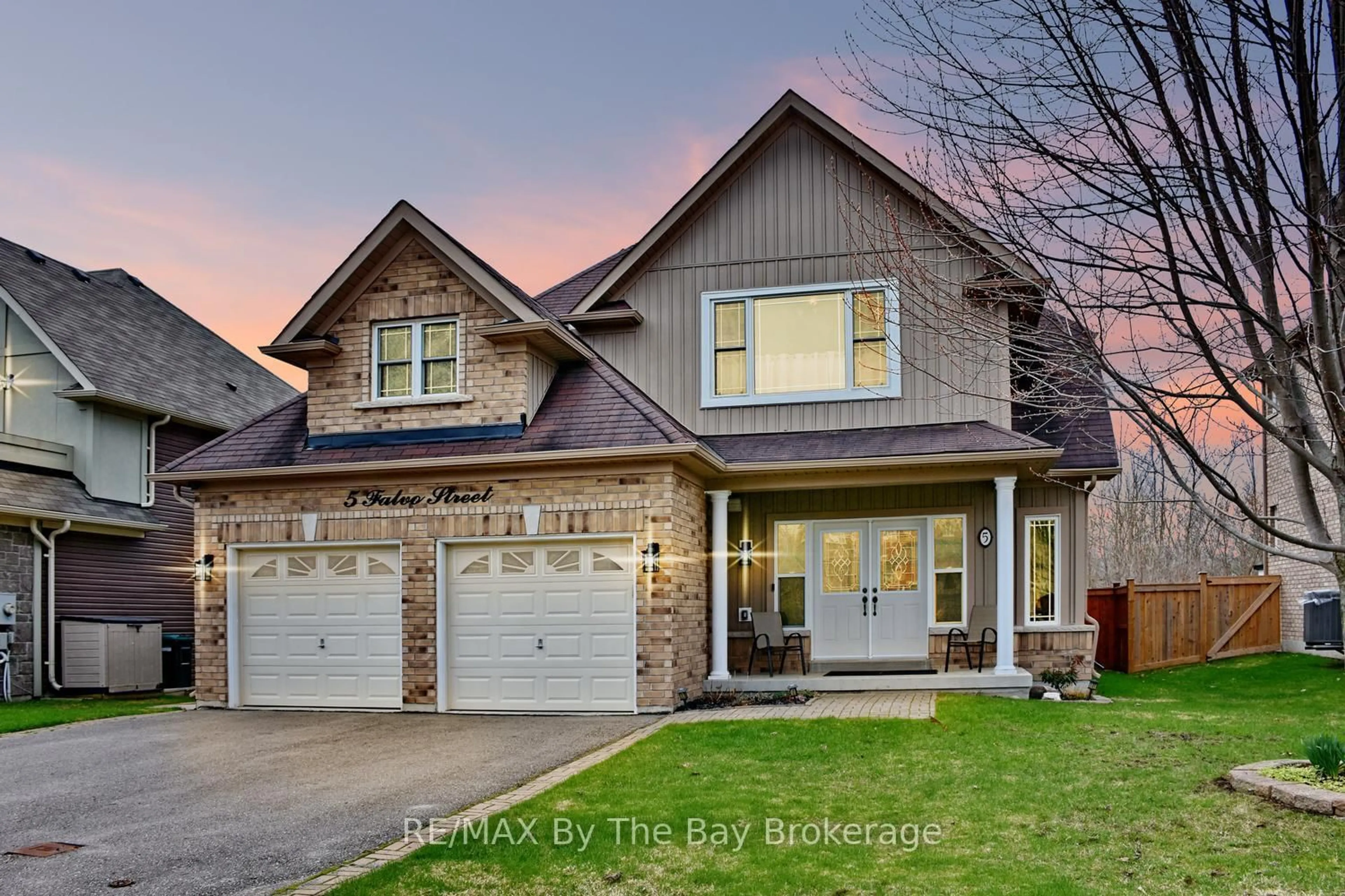Home with brick exterior material, street for 5 FALVO St, Wasaga Beach Ontario L9Z 1J6