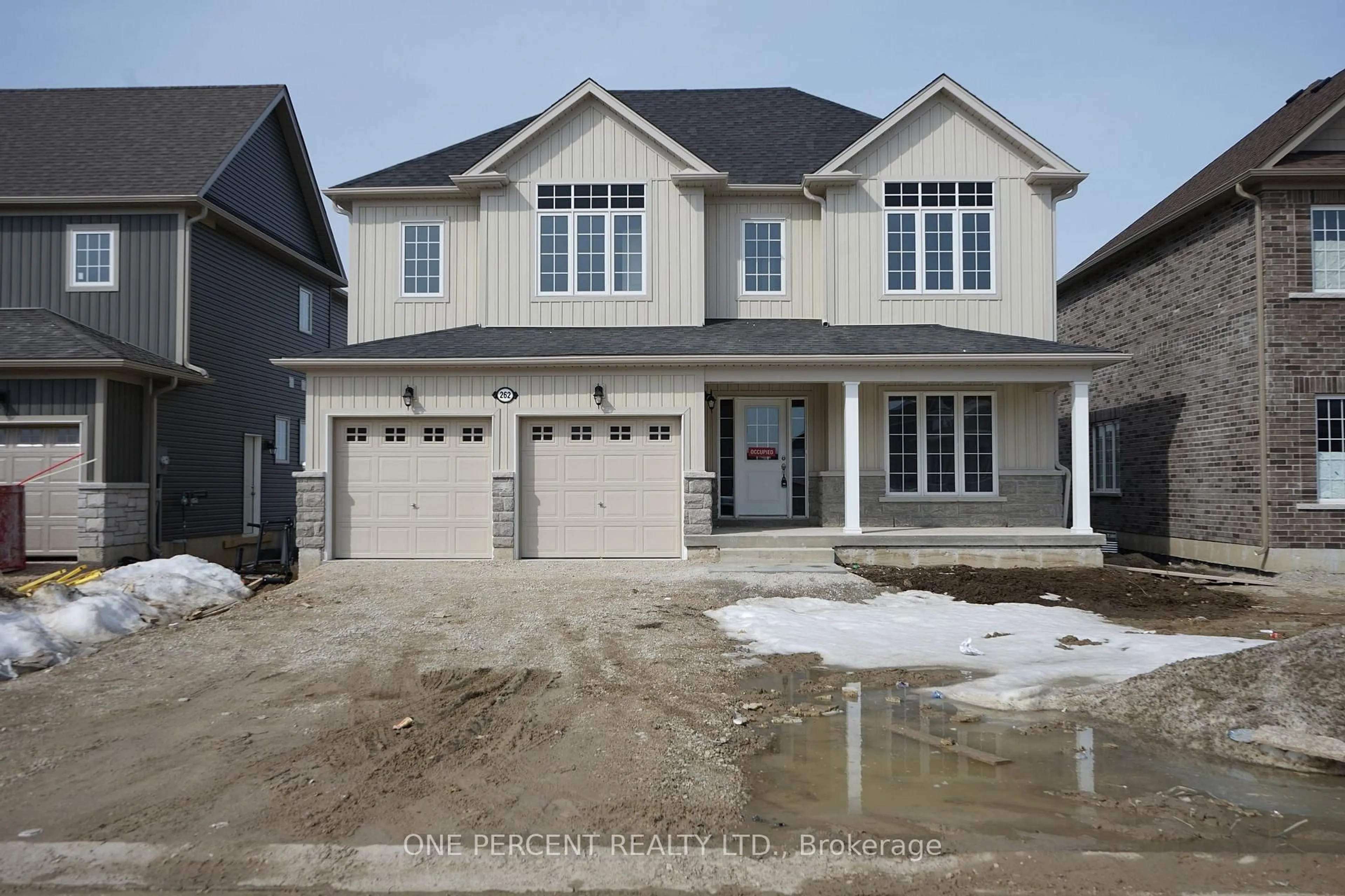 Home with brick exterior material, street for 262 Springfield Cres, Clearview Ontario L0M 1S0