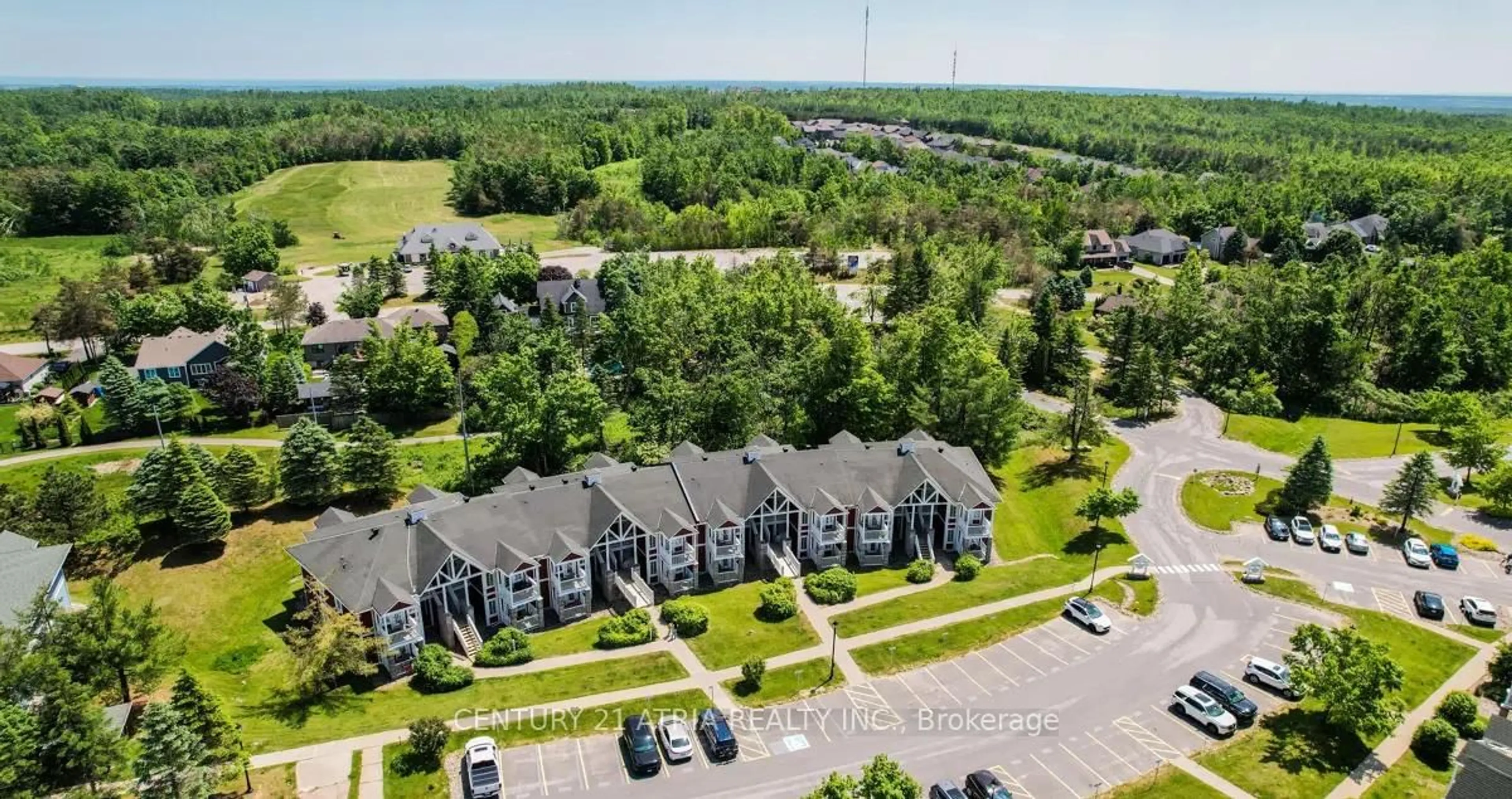 A pic from outside/outdoor area/front of a property/back of a property/a pic from drone, unknown for 90 Highland Dr #2074, Oro-Medonte Ontario L0L 2L0