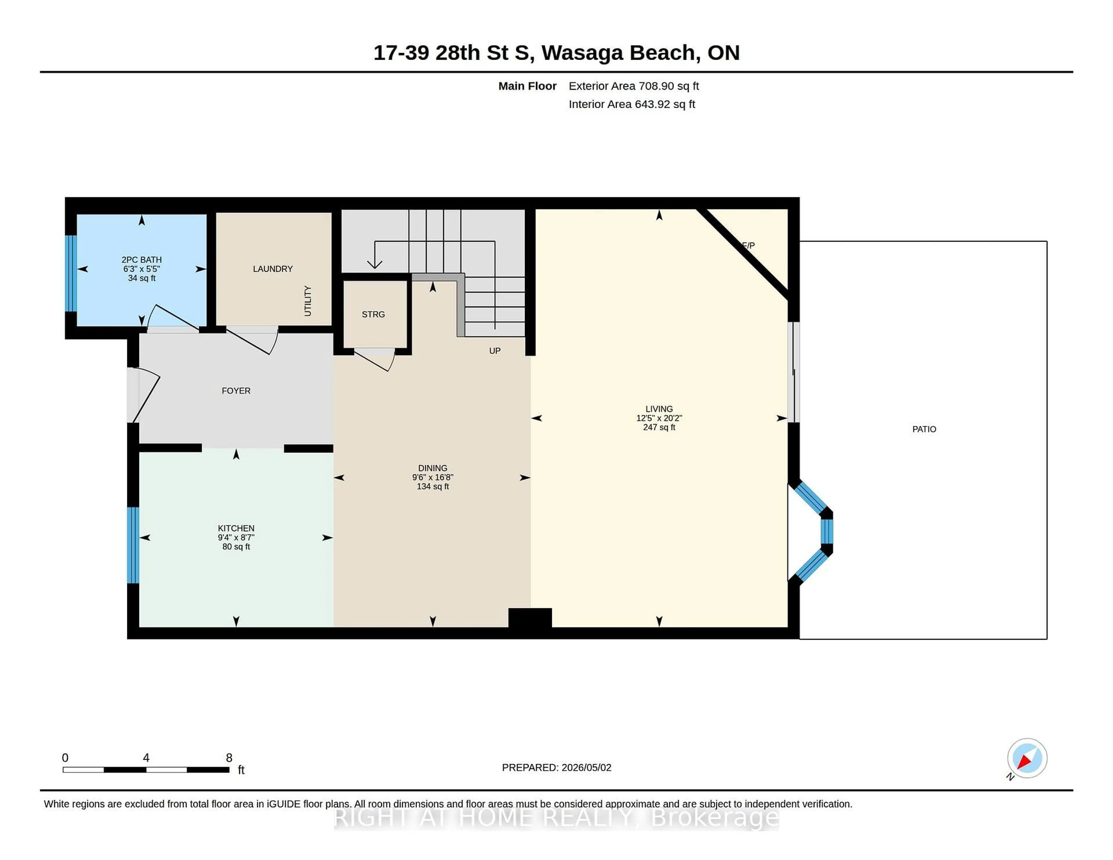 Floor plan for 39 28th St #17, Wasaga Beach Ontario L9Z 2E4