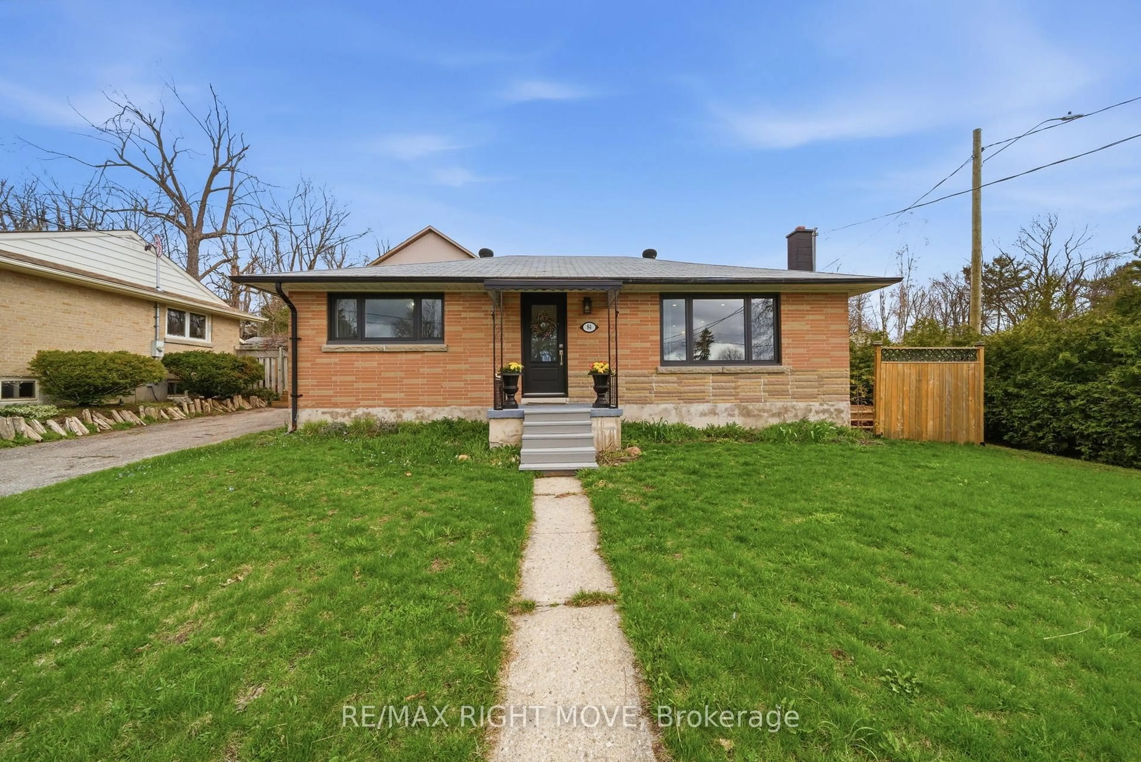 Home with brick exterior material, street for 84 Brant St, Orillia Ontario L3V 3N9