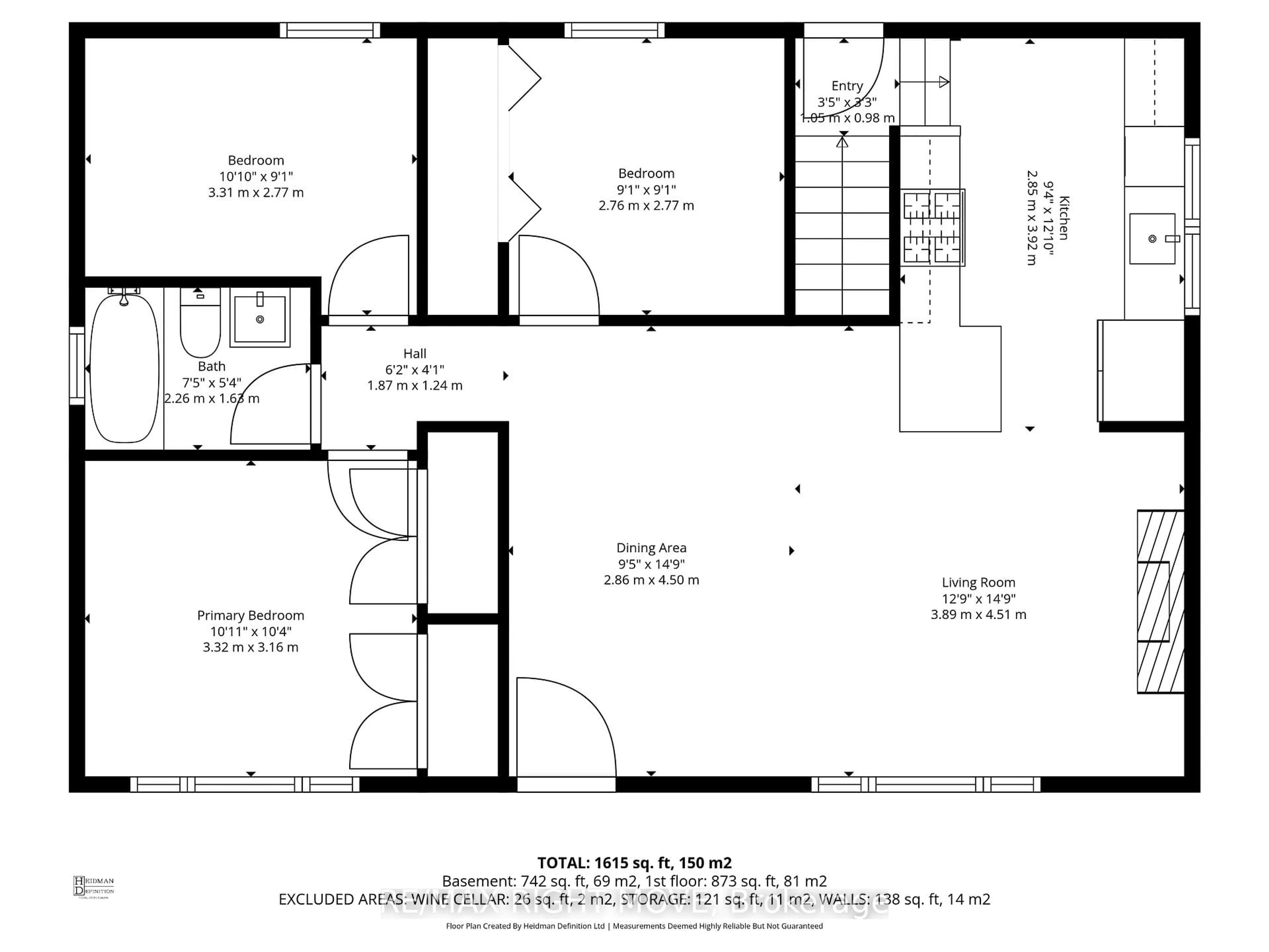 Floor plan for 84 Brant St, Orillia Ontario L3V 3N9