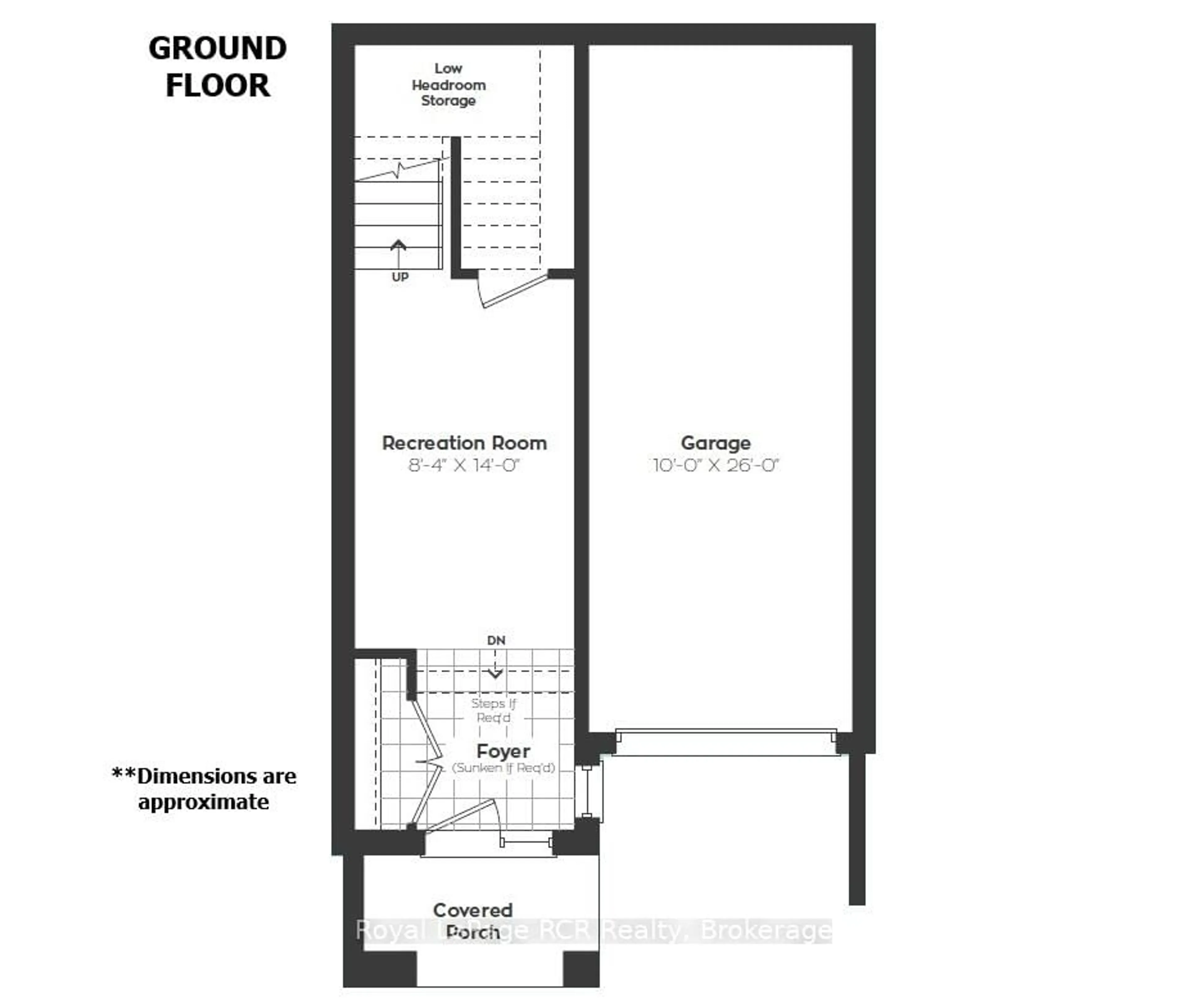 Floor plan for 59 Wyn Wood Lane, Orillia Ontario L3V 8P7