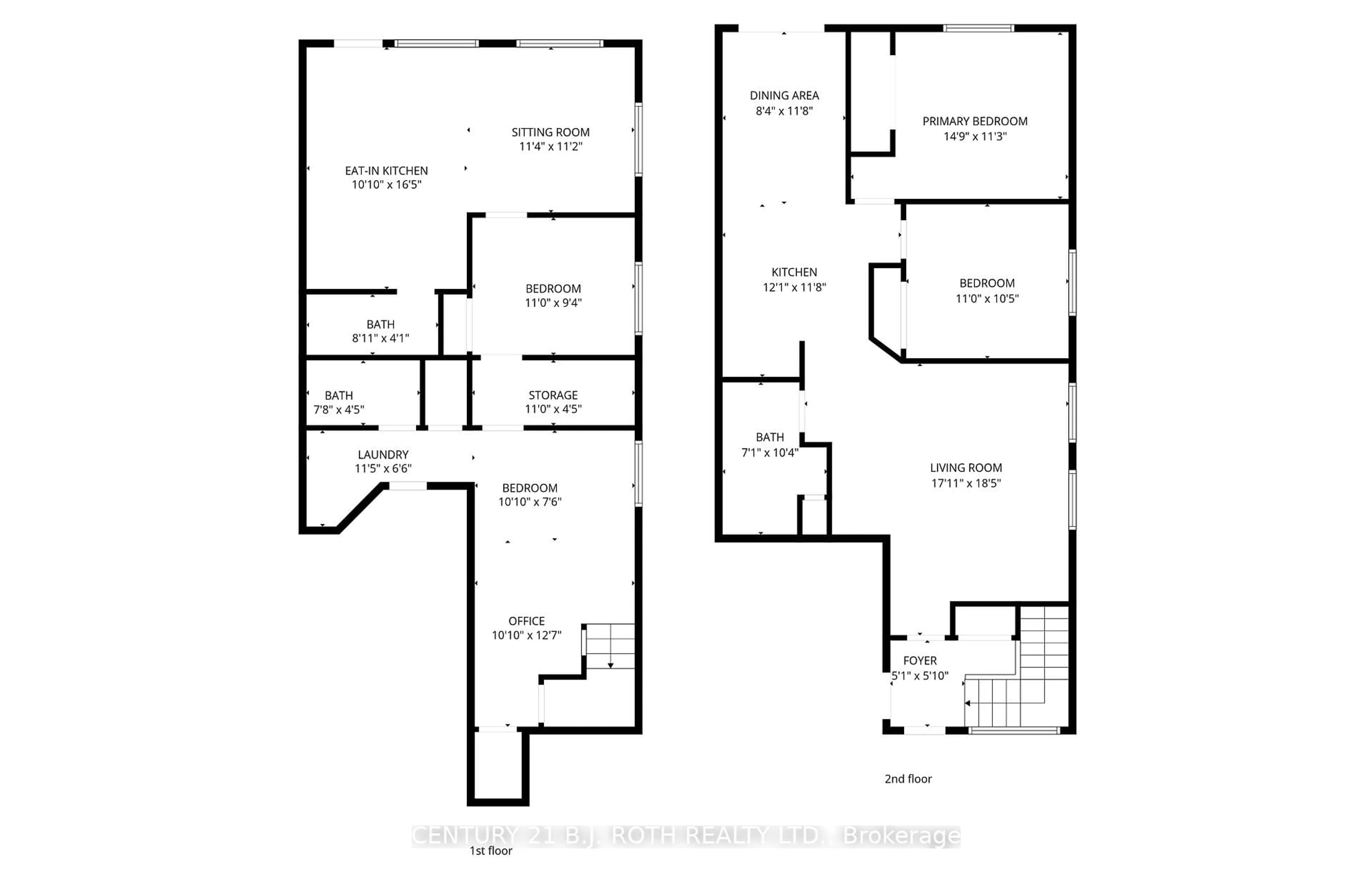 Floor plan for 14 Trask Dr, Barrie Ontario L4N 5R4