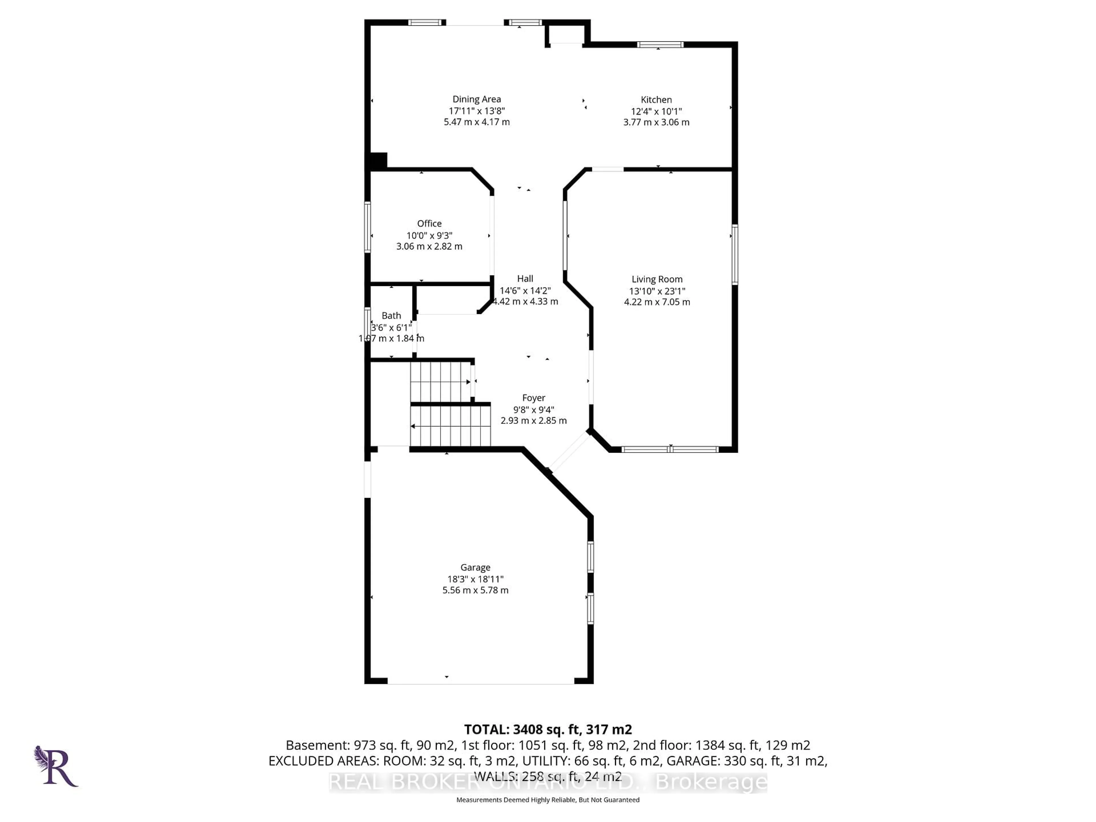 Floor plan for 32 BLACK WILLOW Dr, Barrie Ontario L4N 9M1
