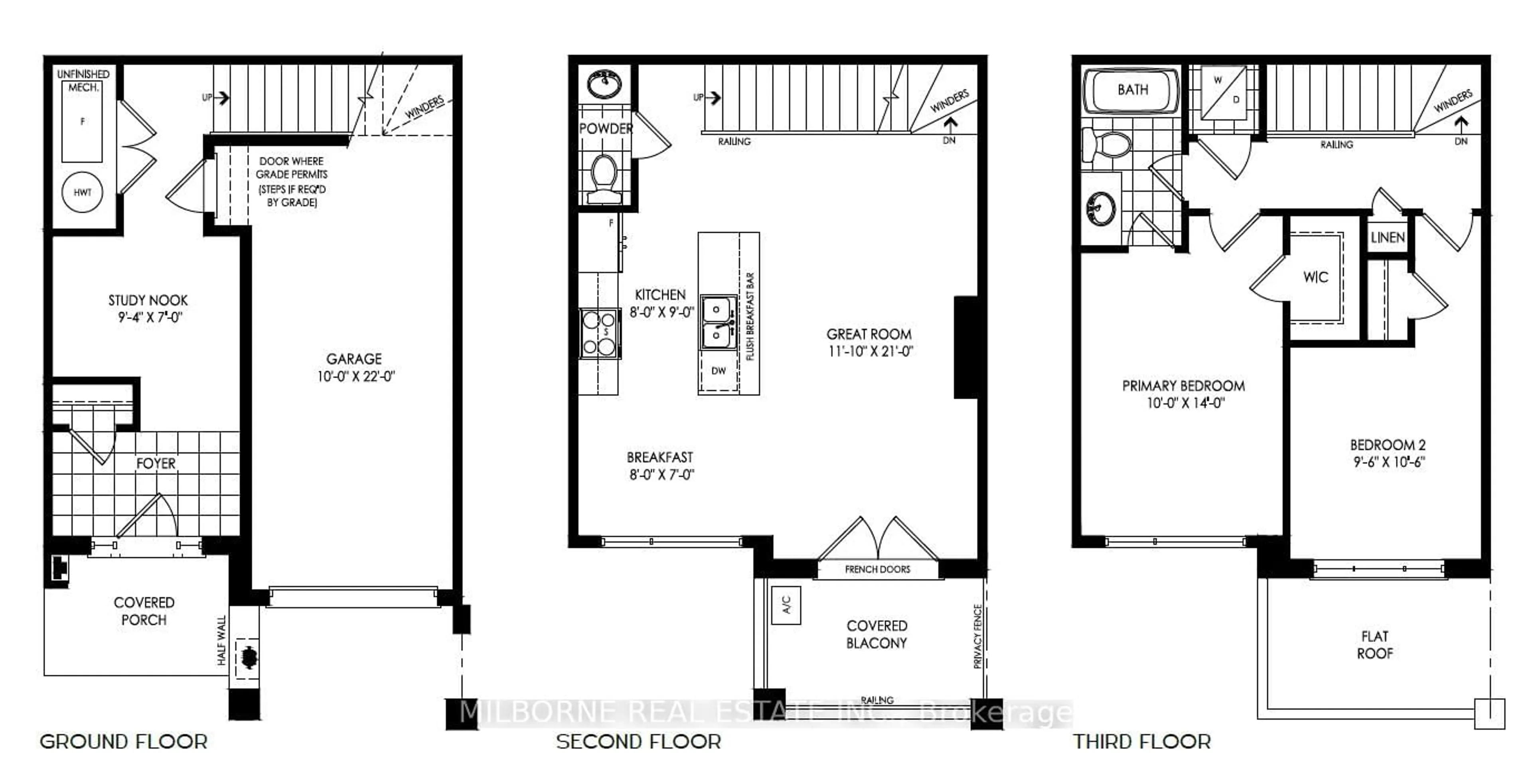 Floor plan for 8 Spry Lane #Lot 413, Barrie Ontario L9J 0P2