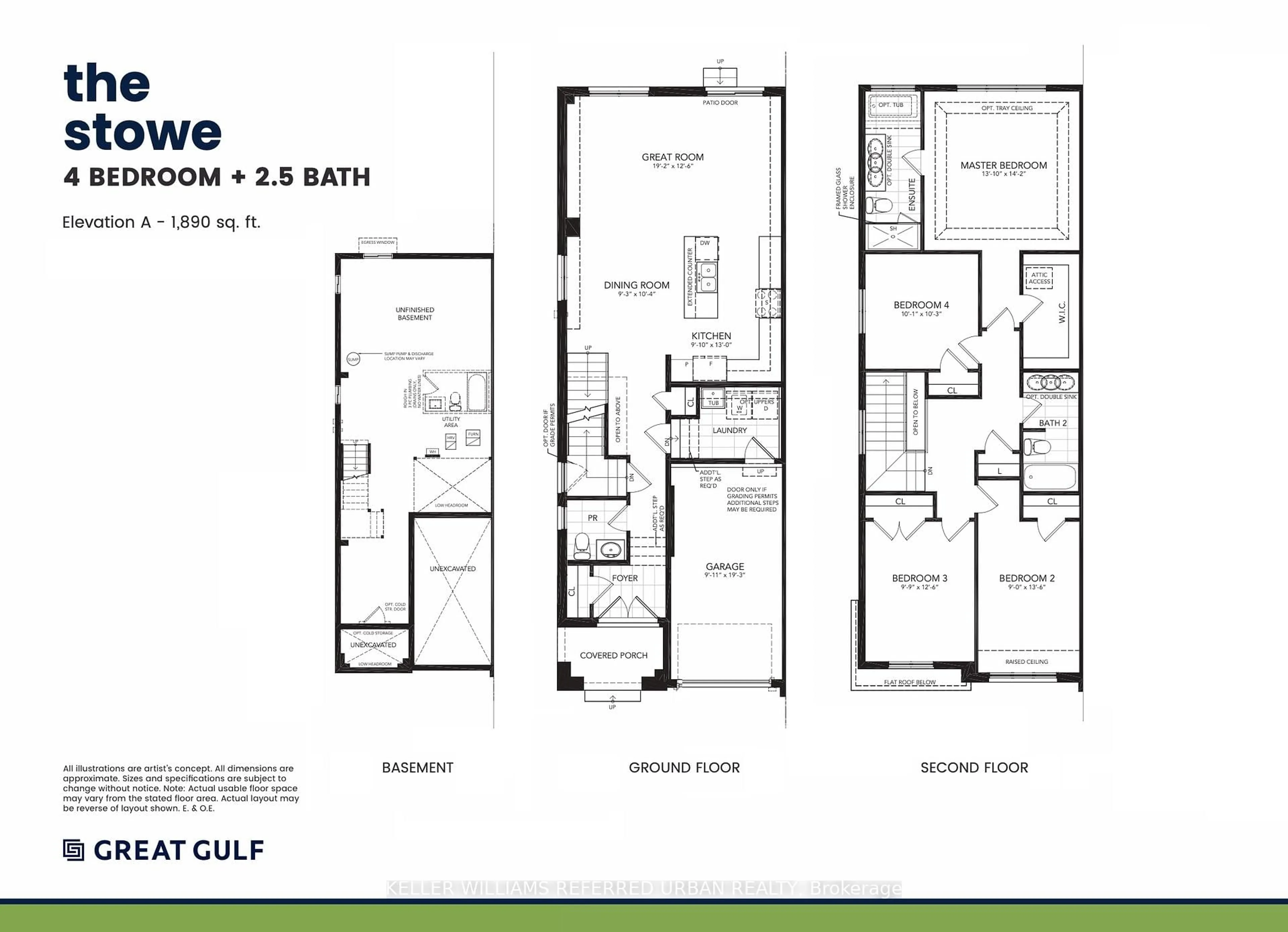 Floor plan for 23 Greer St, Barrie Ontario L9J 0R4