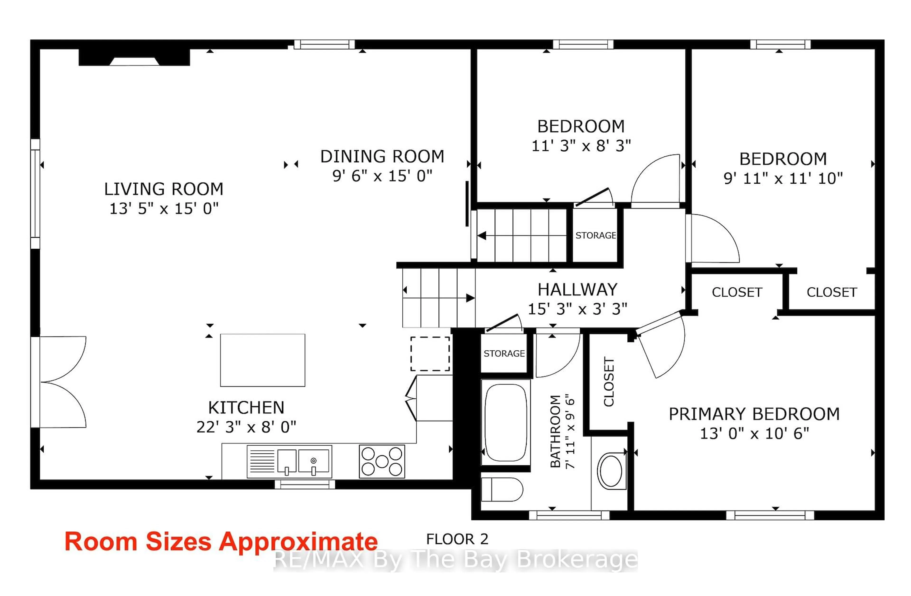Floor plan for 342 Coastline Dr, Wasaga Beach Ontario L9Z 2M4