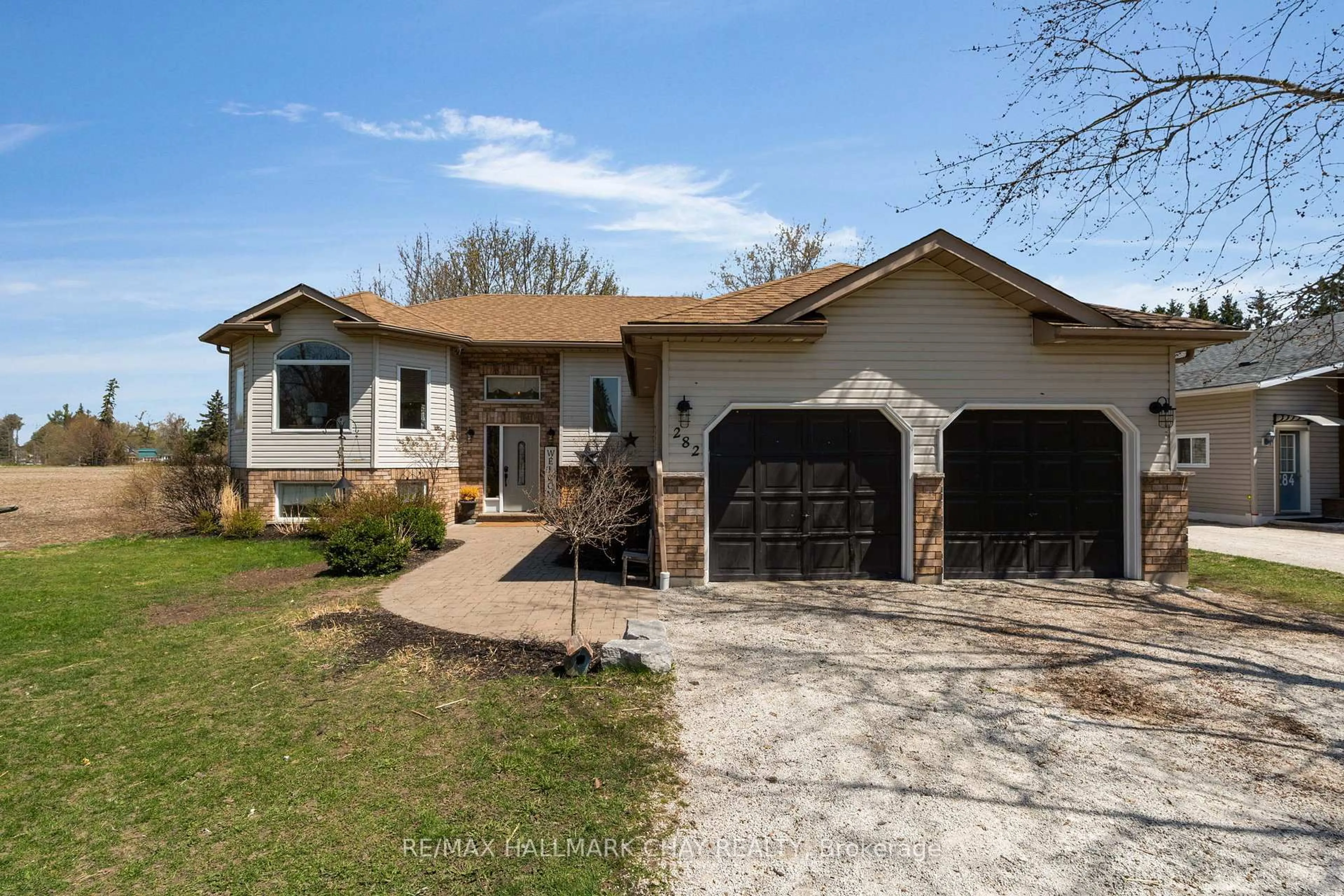 Home with brick exterior material, street for 282 Warrington Rd, Clearview Ontario L0M 1S0
