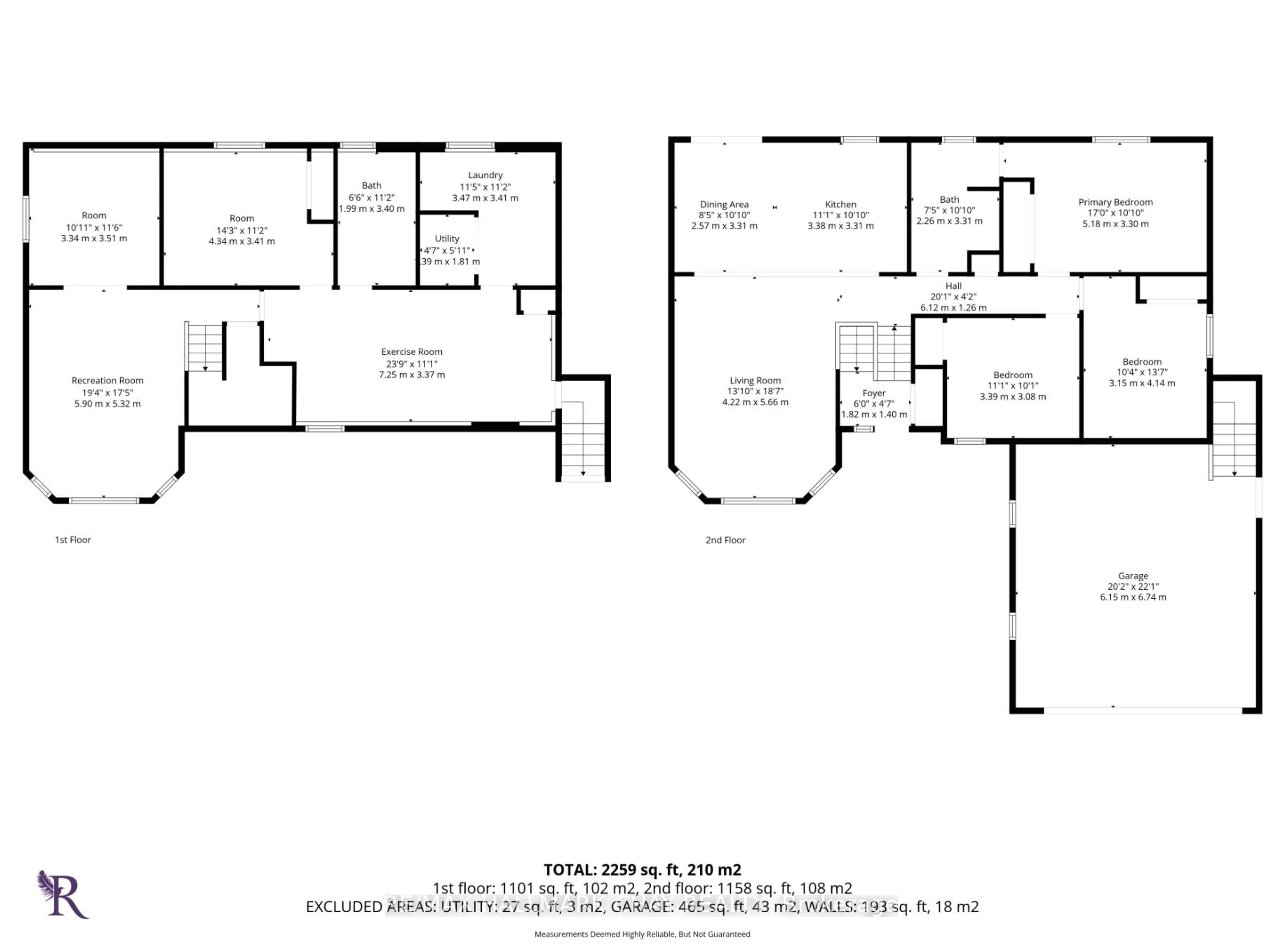 Floor plan for 282 Warrington Rd, Clearview Ontario L0M 1S0