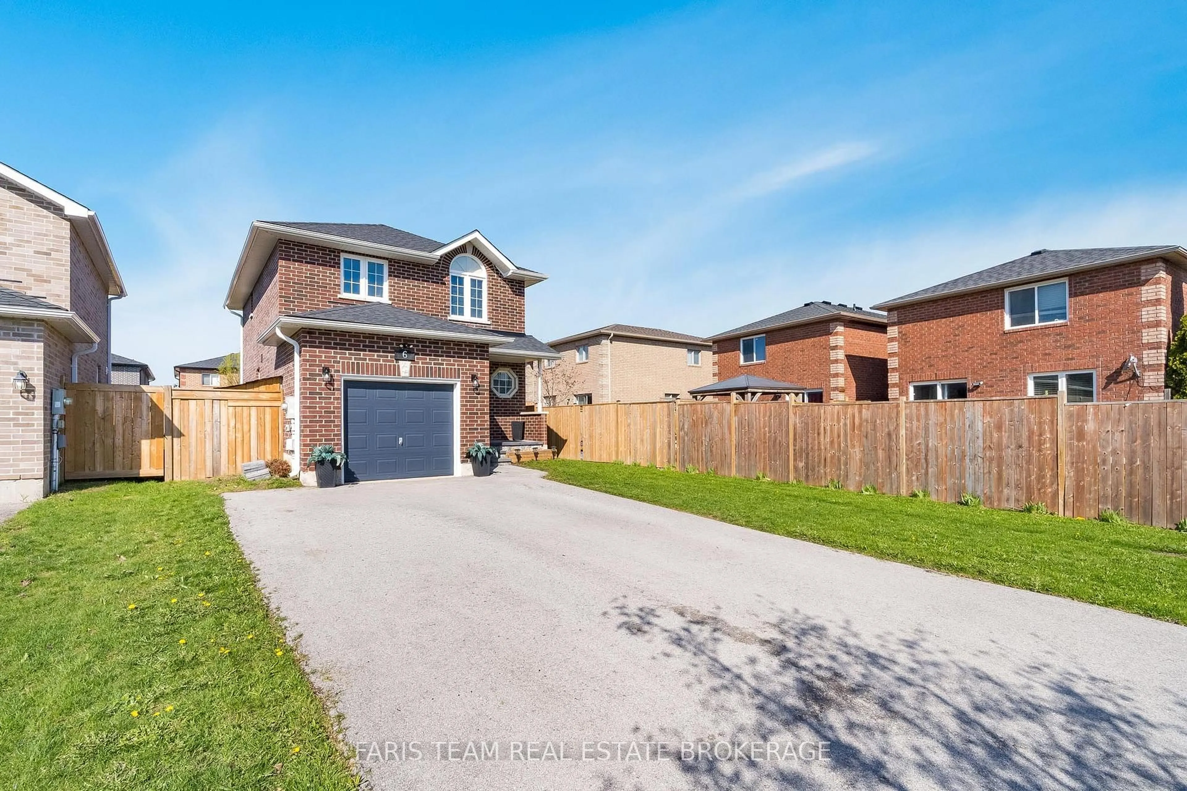 Home with brick exterior material, street for 6 Majesty Blvd, Barrie Ontario L4M 7K3