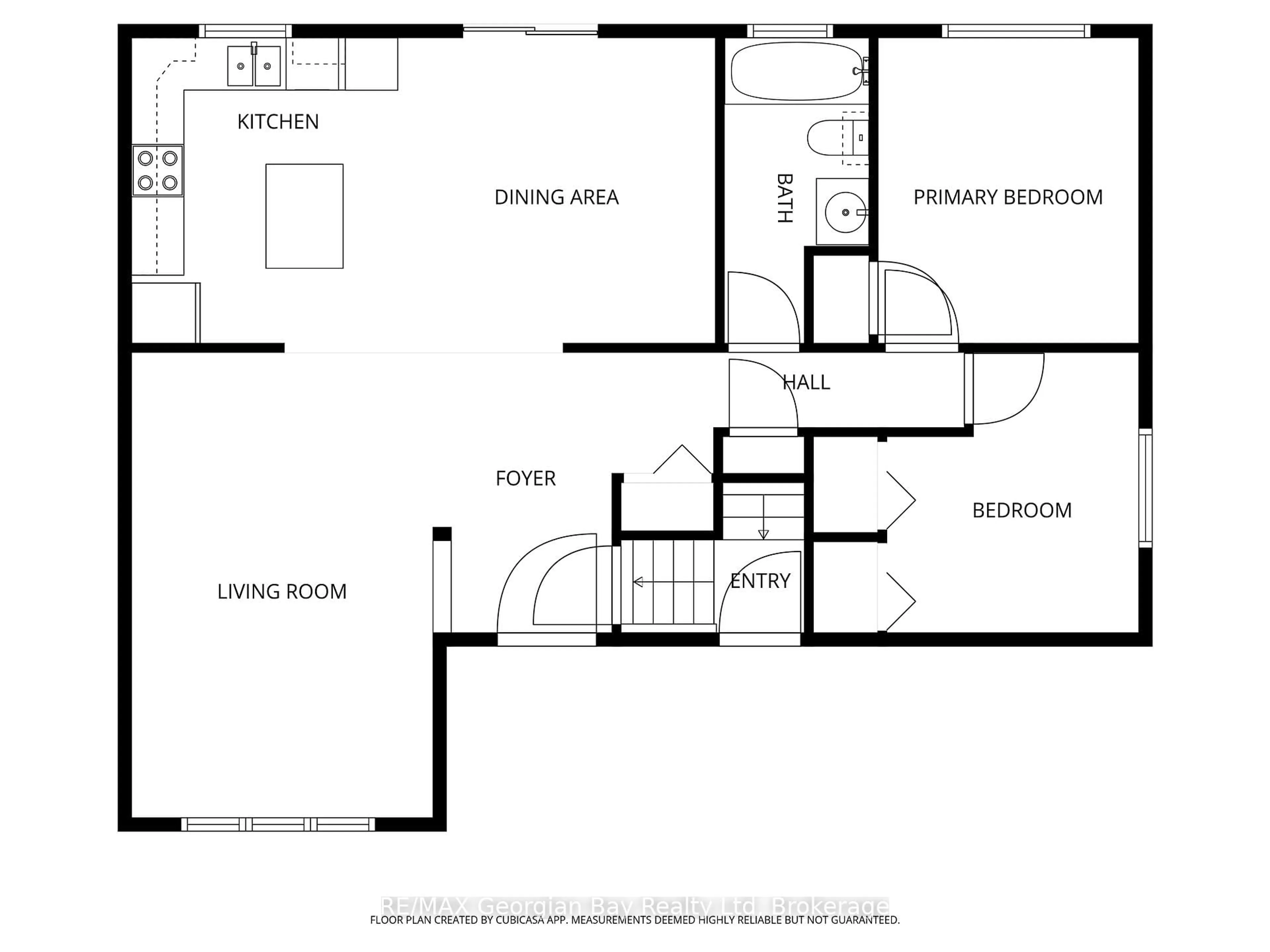 Floor plan for 133 Oxley Dr, Penetanguishene Ontario L9M 1W3