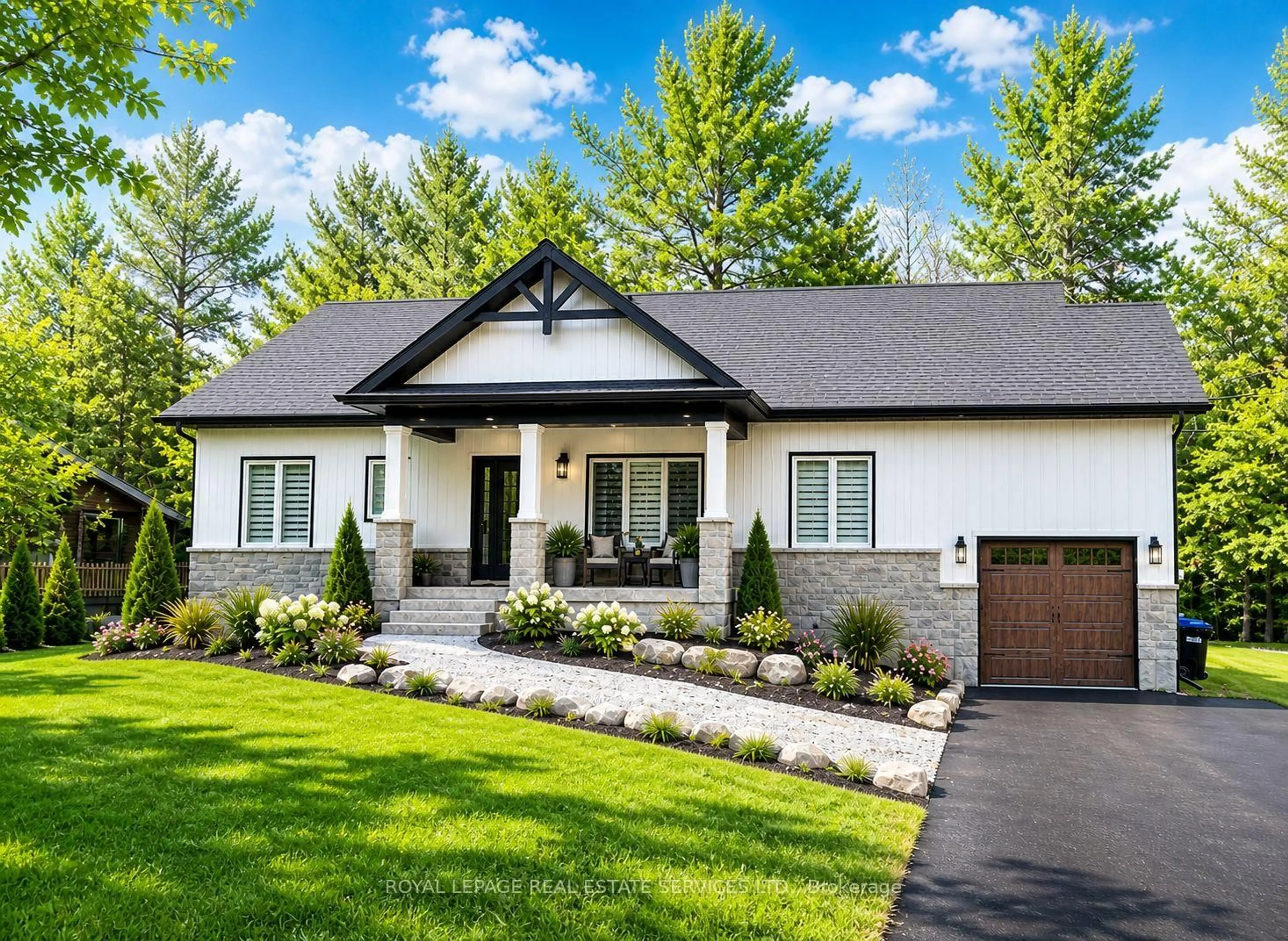 Home with vinyl exterior material, street for 99 Tall Pines Dr, Tiny Ontario L9M 1R3