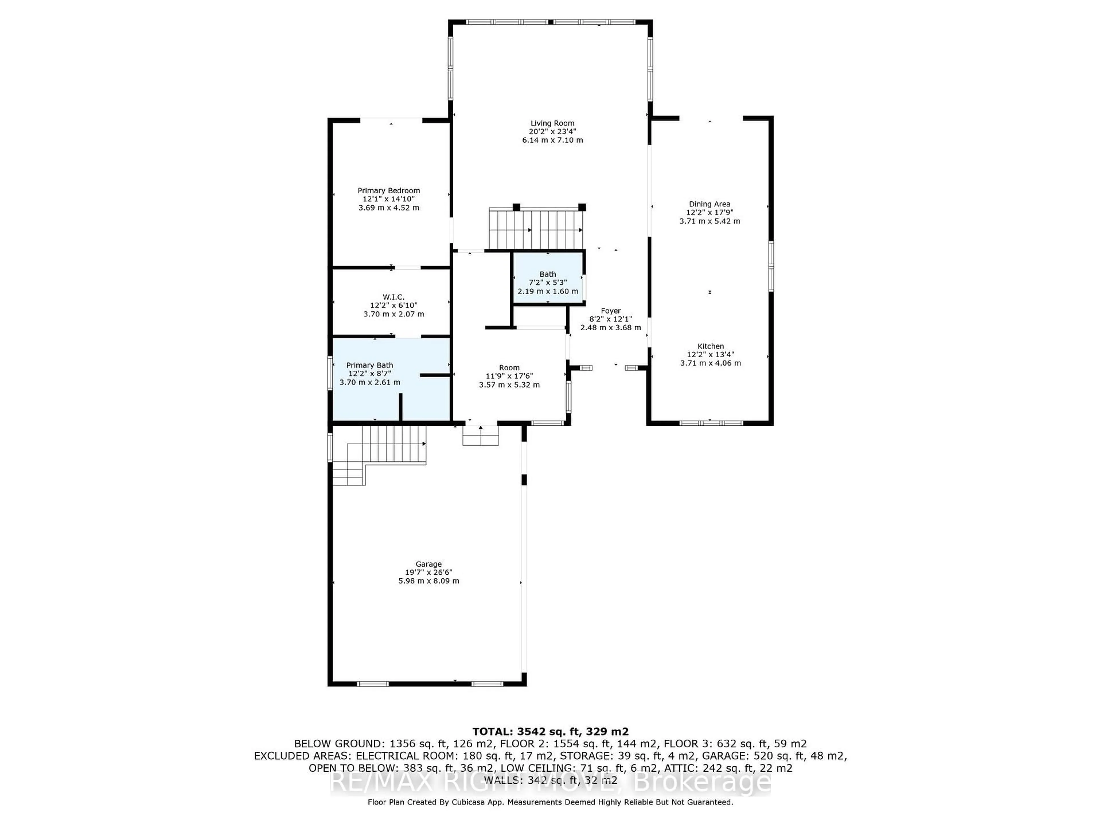 Floor plan for 1756 Bay Park Rd, Severn Ontario L3V 0V7