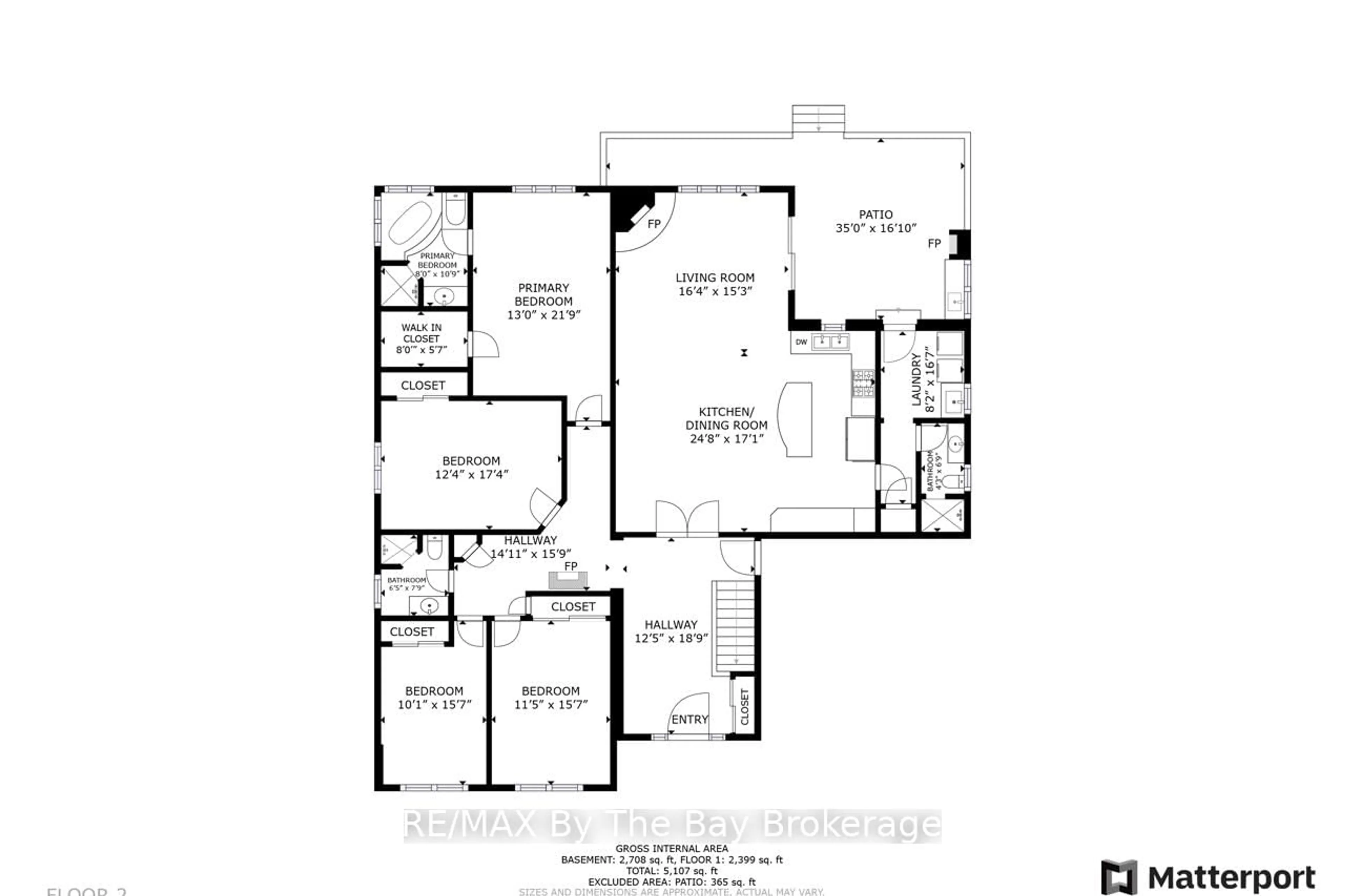 Floor plan for 126 29th St, Wasaga Beach Ontario L9Z 2C9