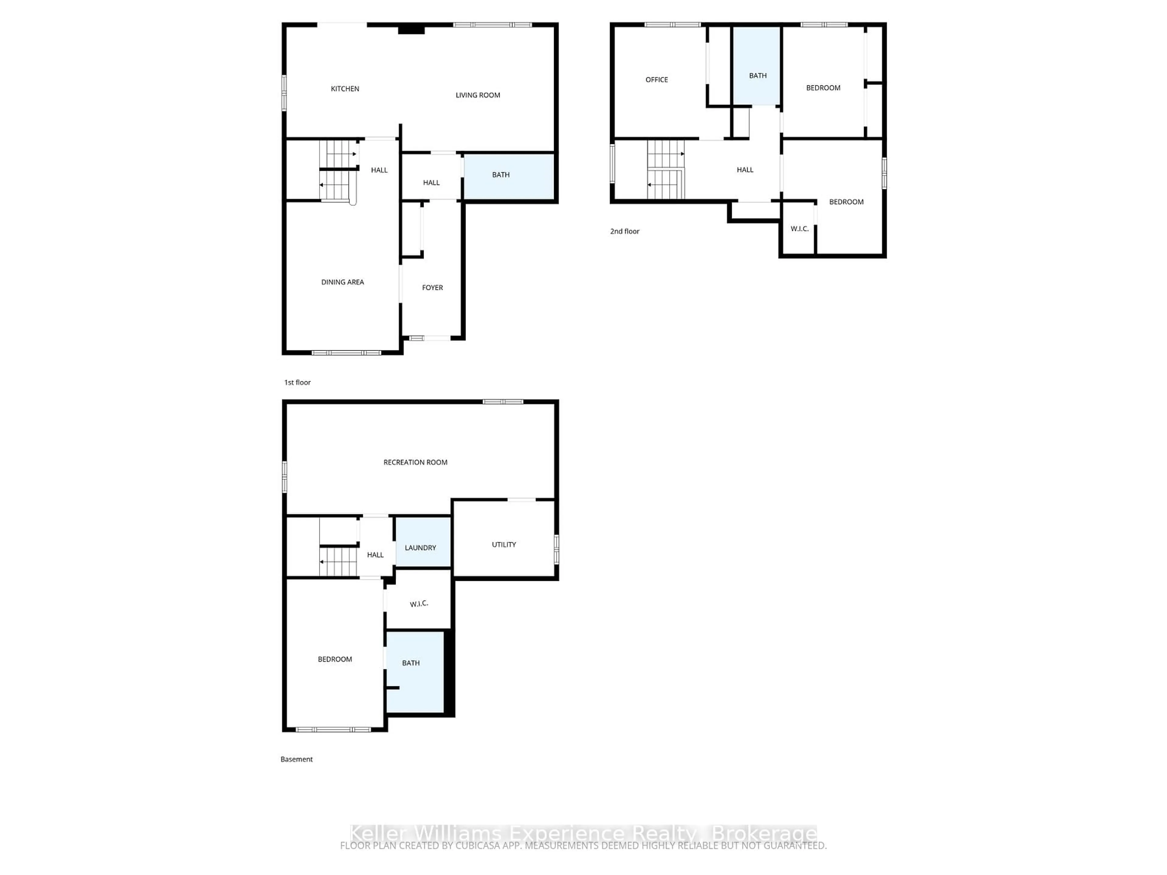 Floor plan for 1005 WHITNEY Cres, Midland Ontario L4R 5N3