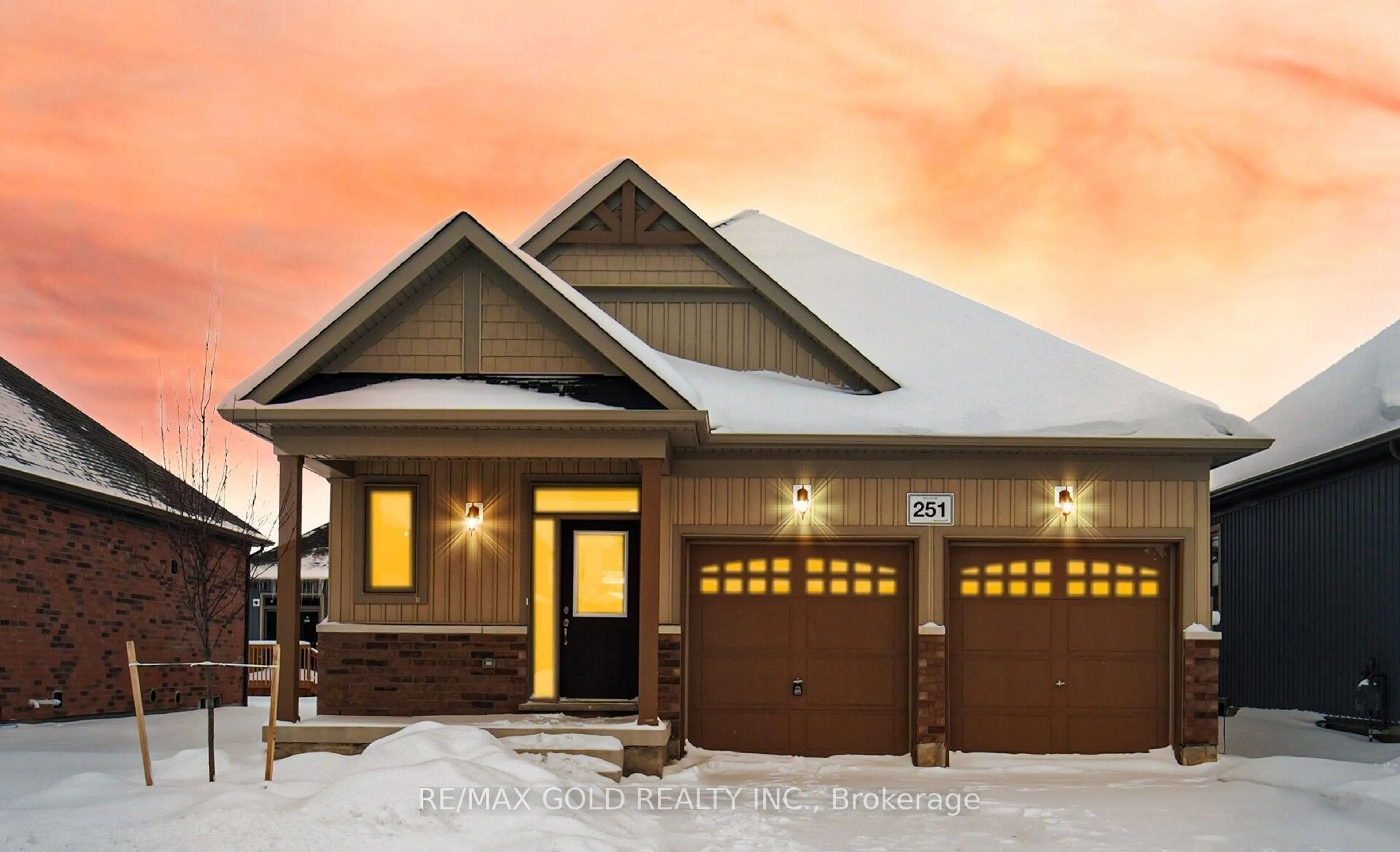Home with brick exterior material, street for 251 Wilcox Dr, Clearview Ontario L0M 1S0