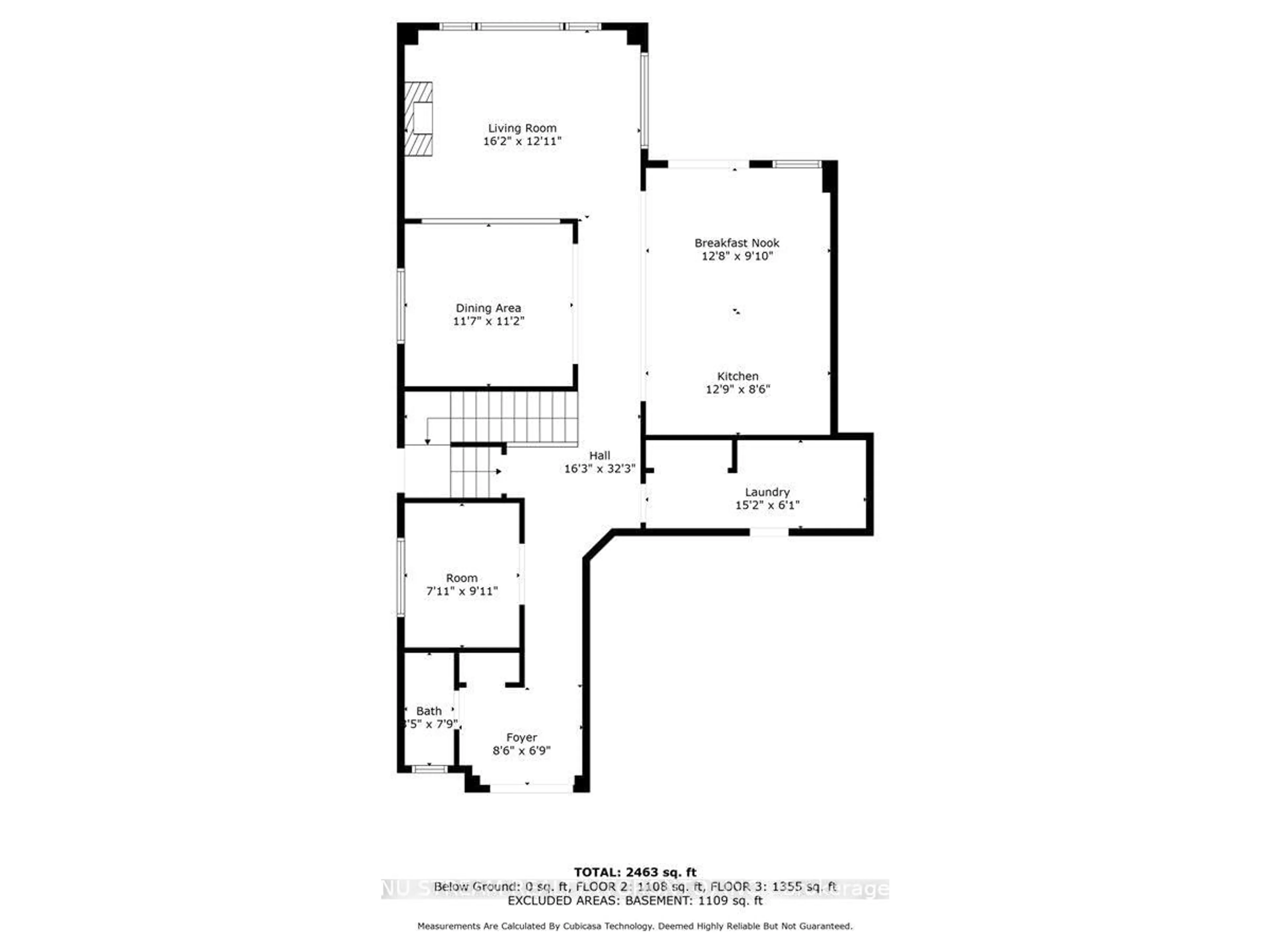 Floor plan for 21 Abbey Cres, Barrie Ontario L9J 9W9