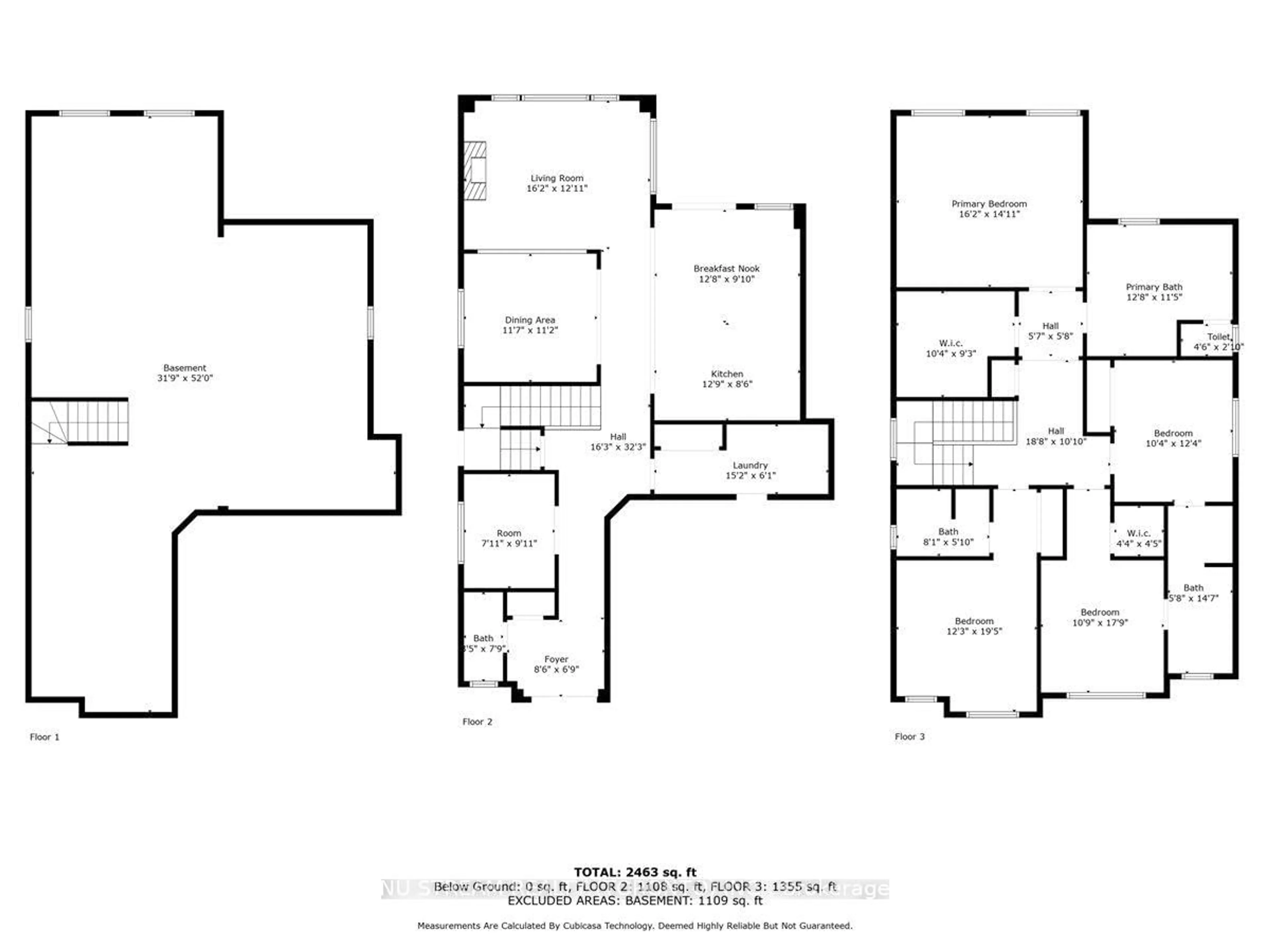 Floor plan for 21 Abbey Cres, Barrie Ontario L9J 9W9