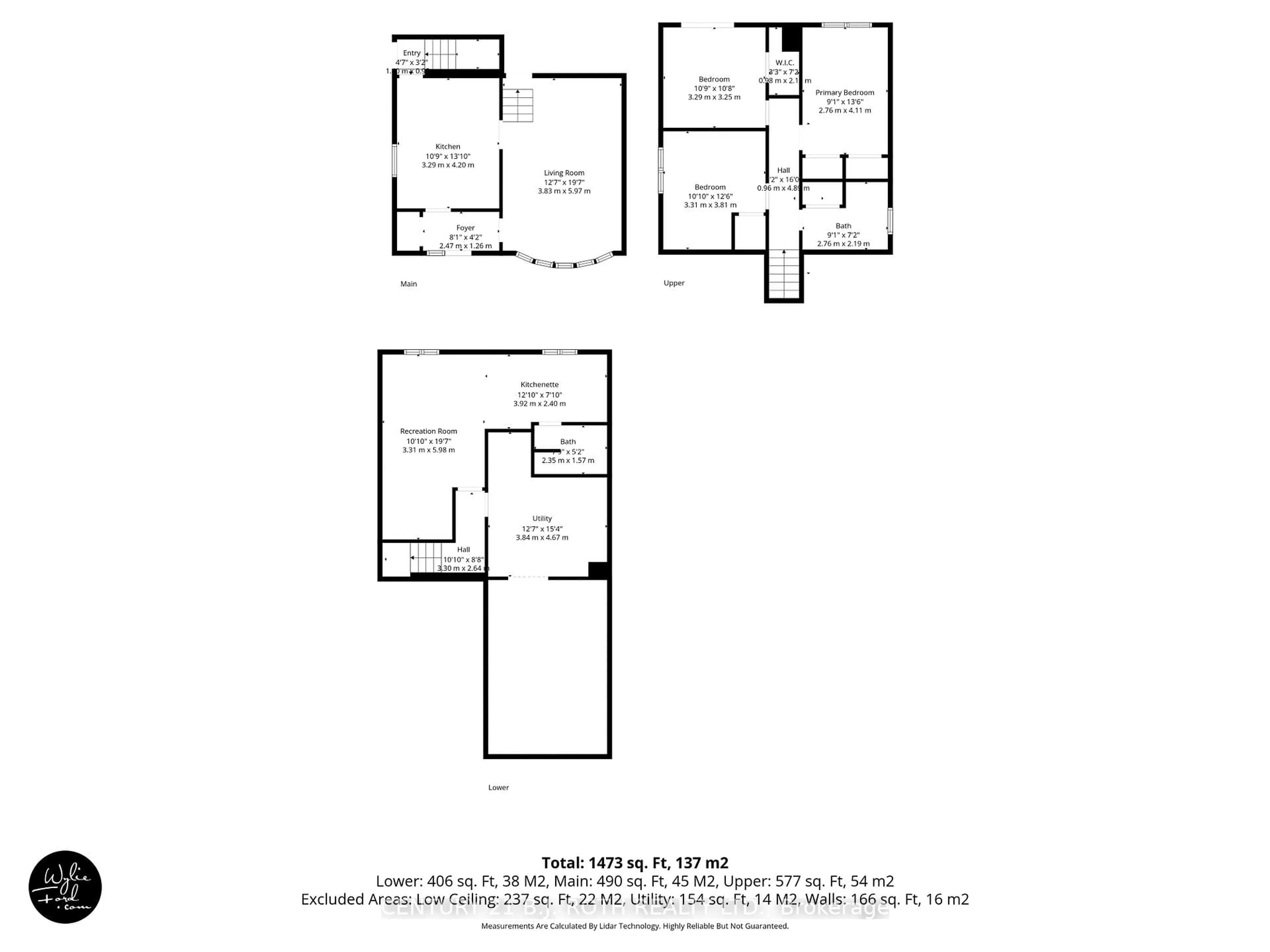 Floor plan for 46 Galley Ave, Orillia Ontario L3V 2K6
