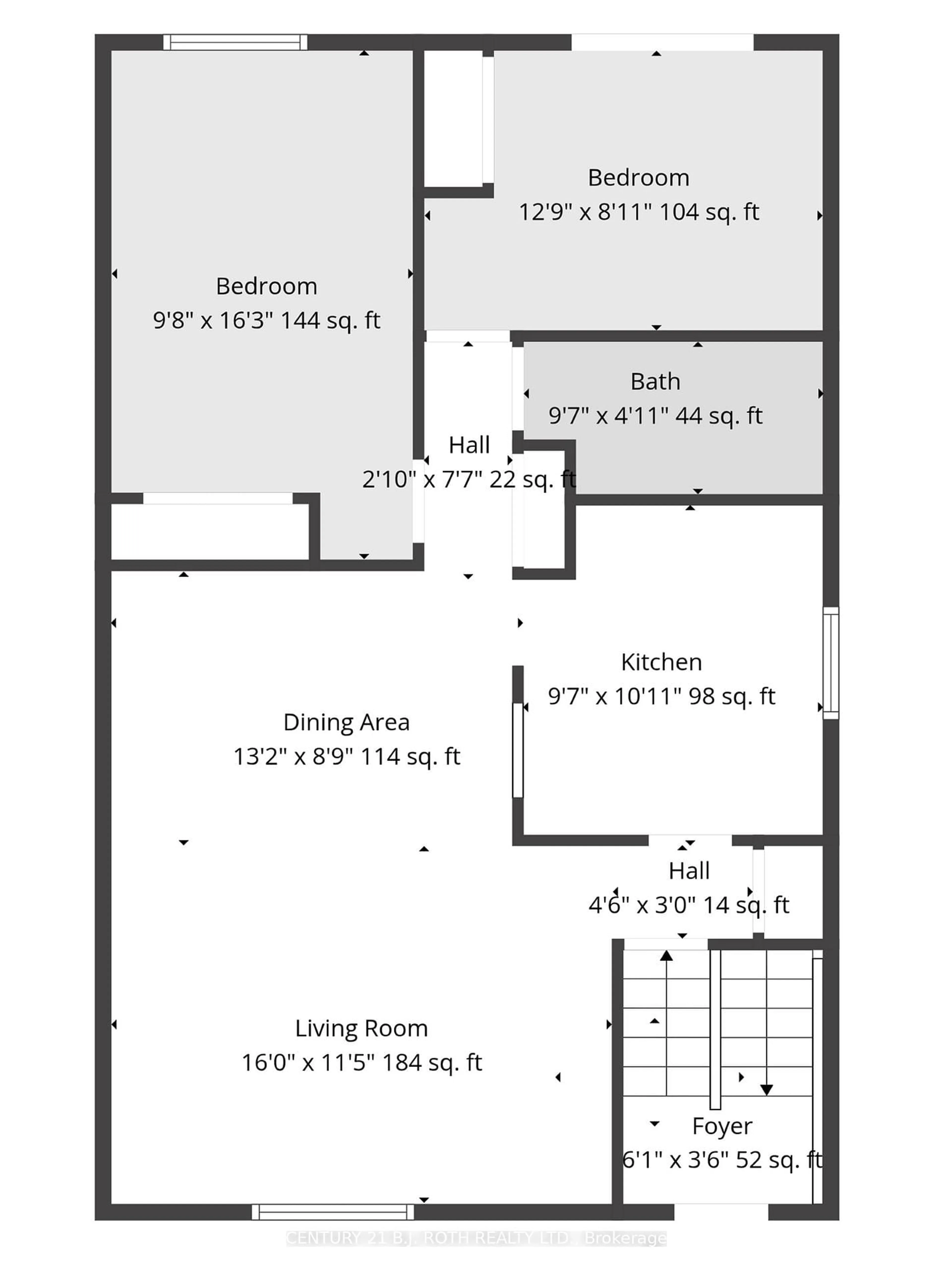 Floor plan for 197 Westmount Dr, Orillia Ontario L3V 6E5