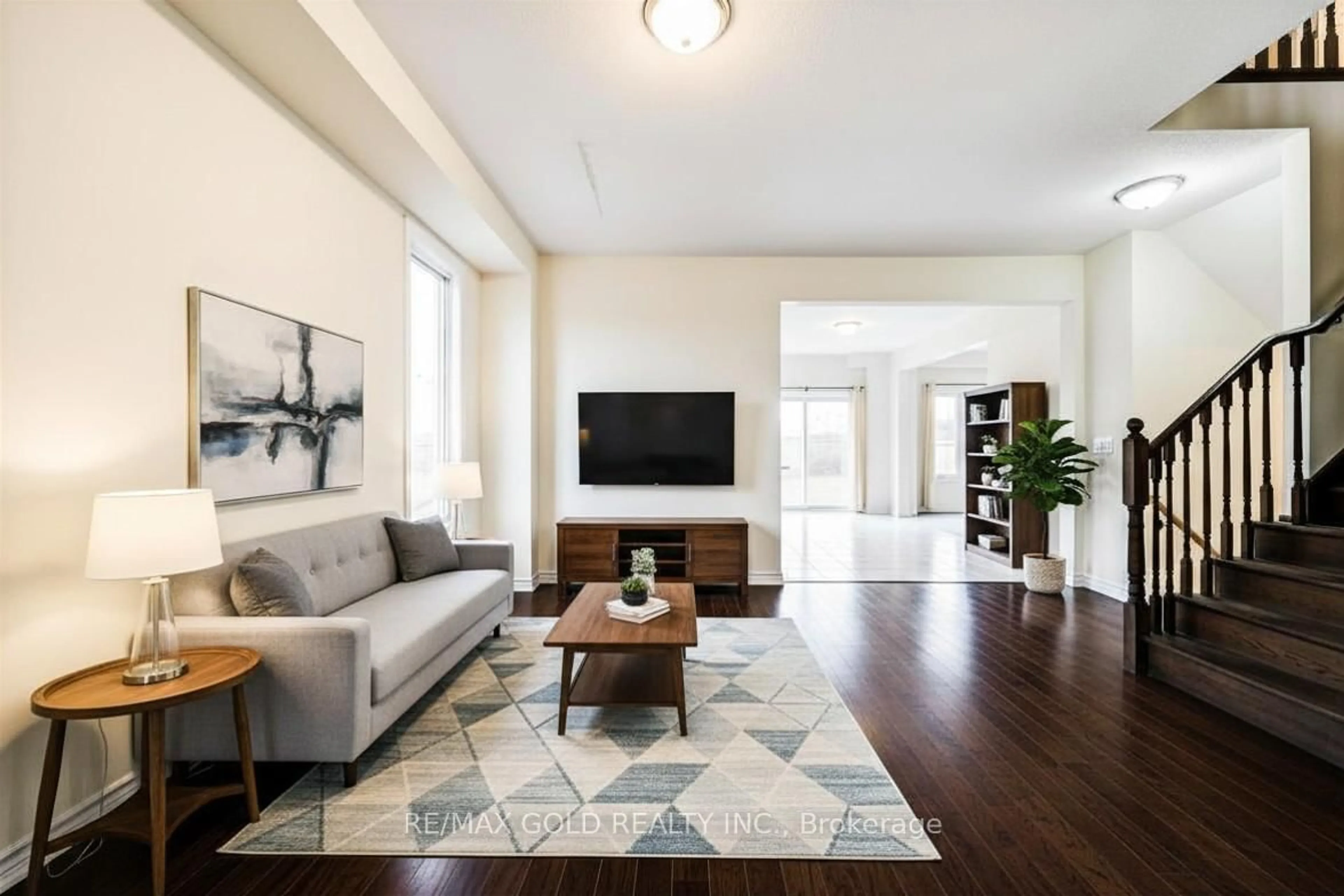 Living room with furniture, unknown for 84 Atlantis Dr, Orillia Ontario L3V 8L4