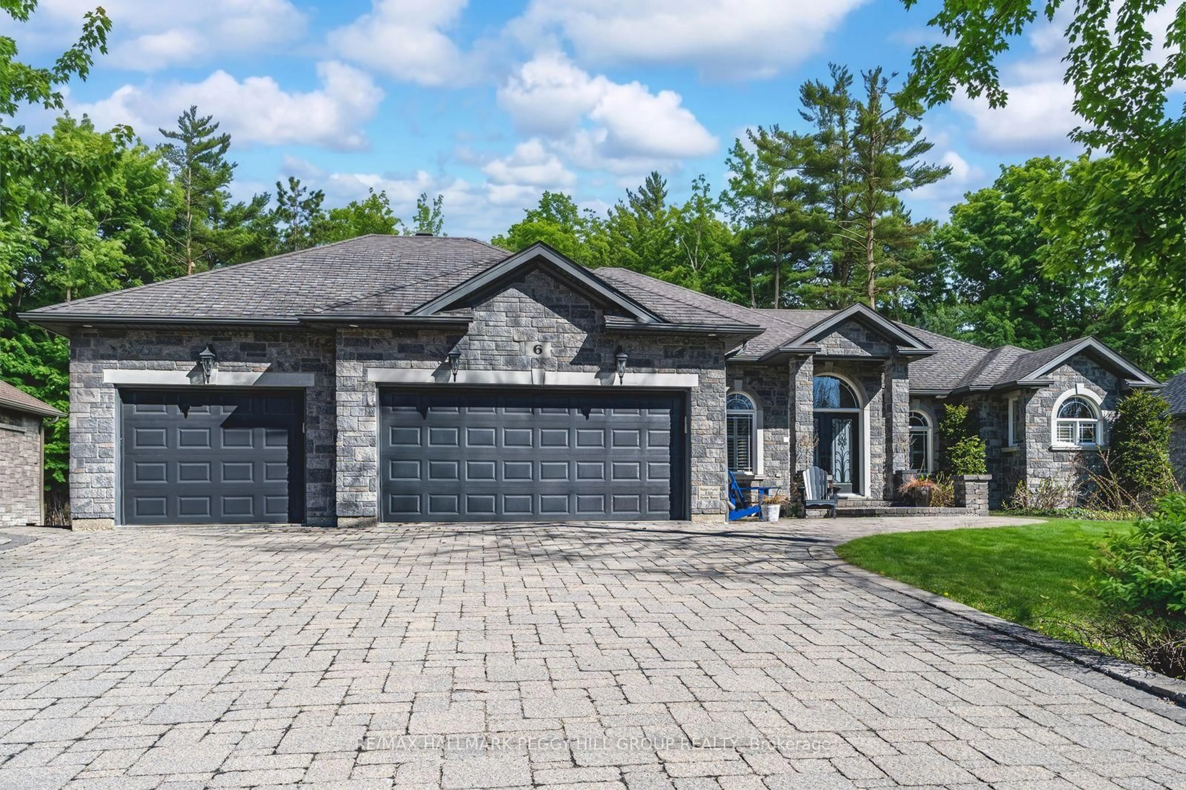 Home with brick exterior material, street for 6 Collins Lane, Springwater Ontario L9X 0H4
