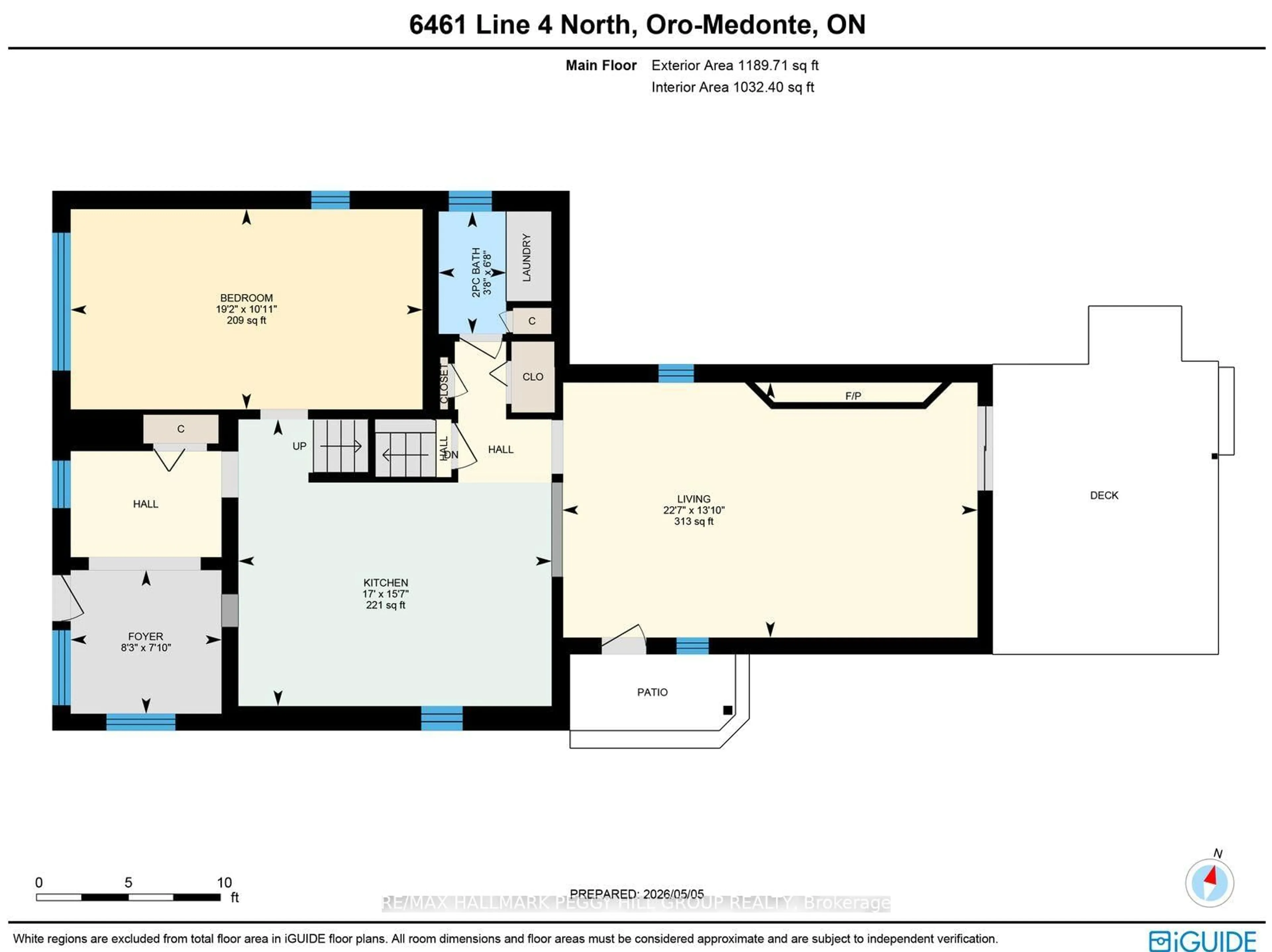 Floor plan for 6461 4 Line, Oro-Medonte Ontario L4R 4K3