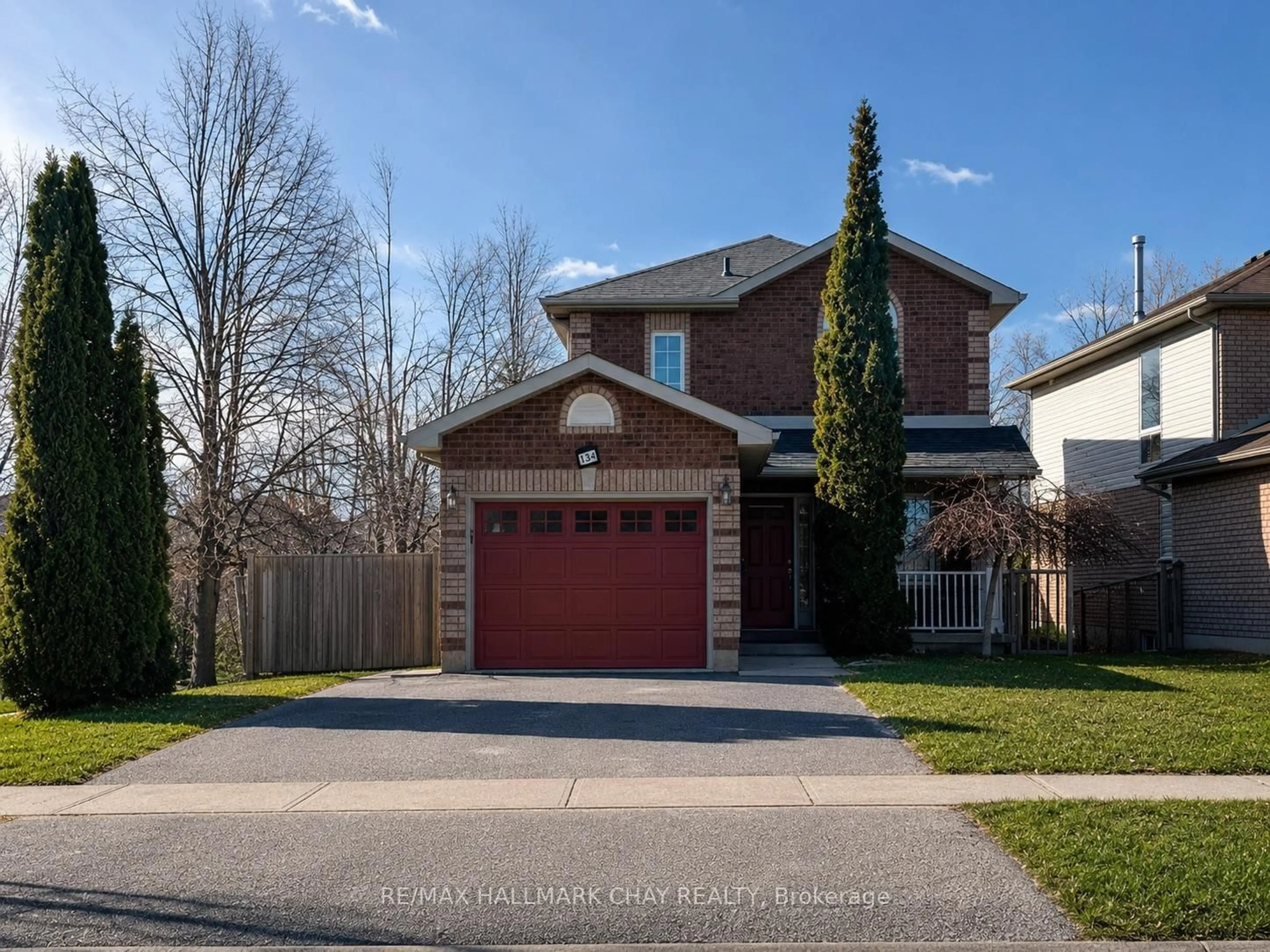 Home with brick exterior material, street for 134 Brucker Rd, Barrie Ontario L4N 8H8