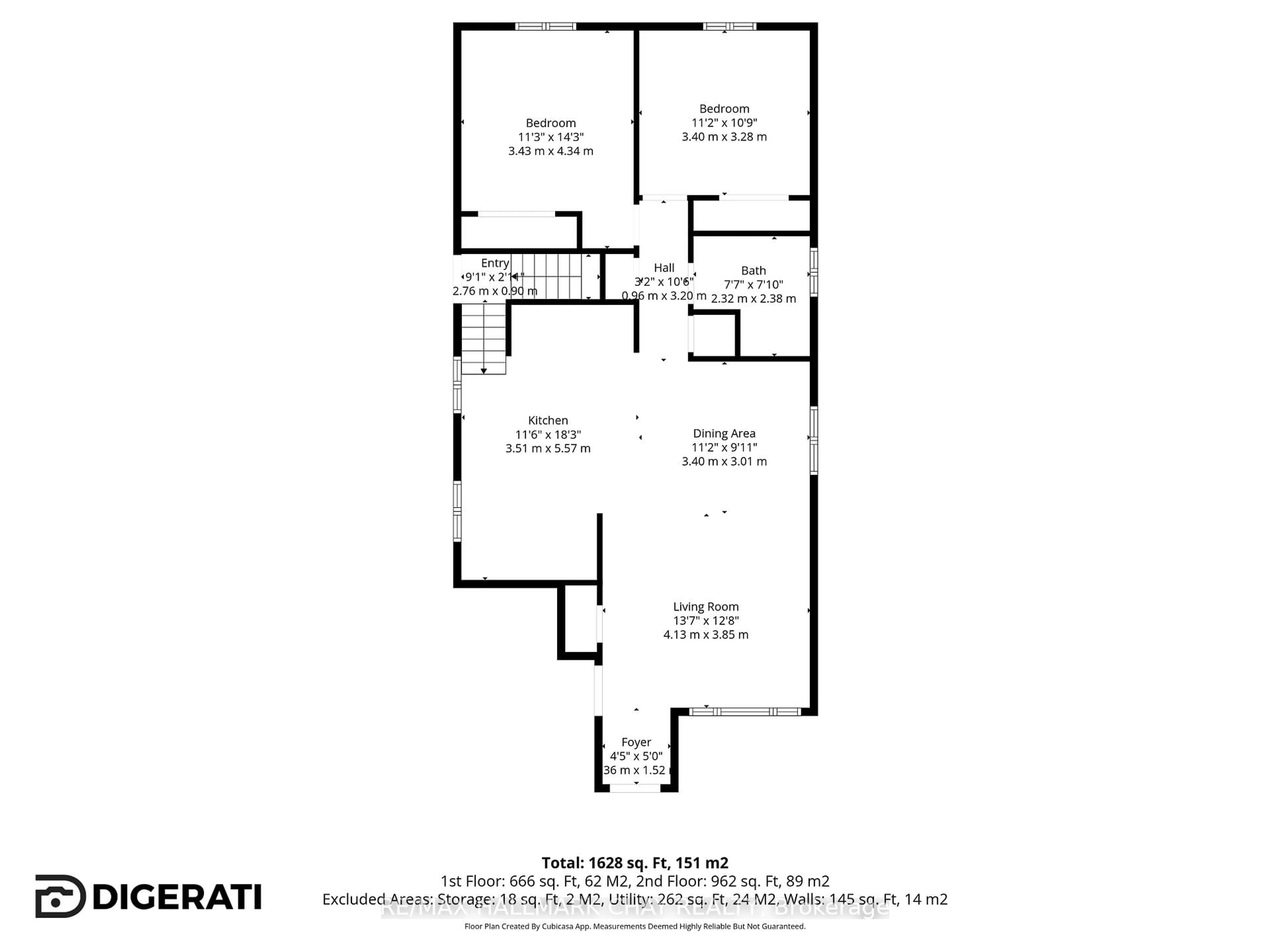Floor plan for 35 Butternut Dr, Barrie Ontario L4N 0E3