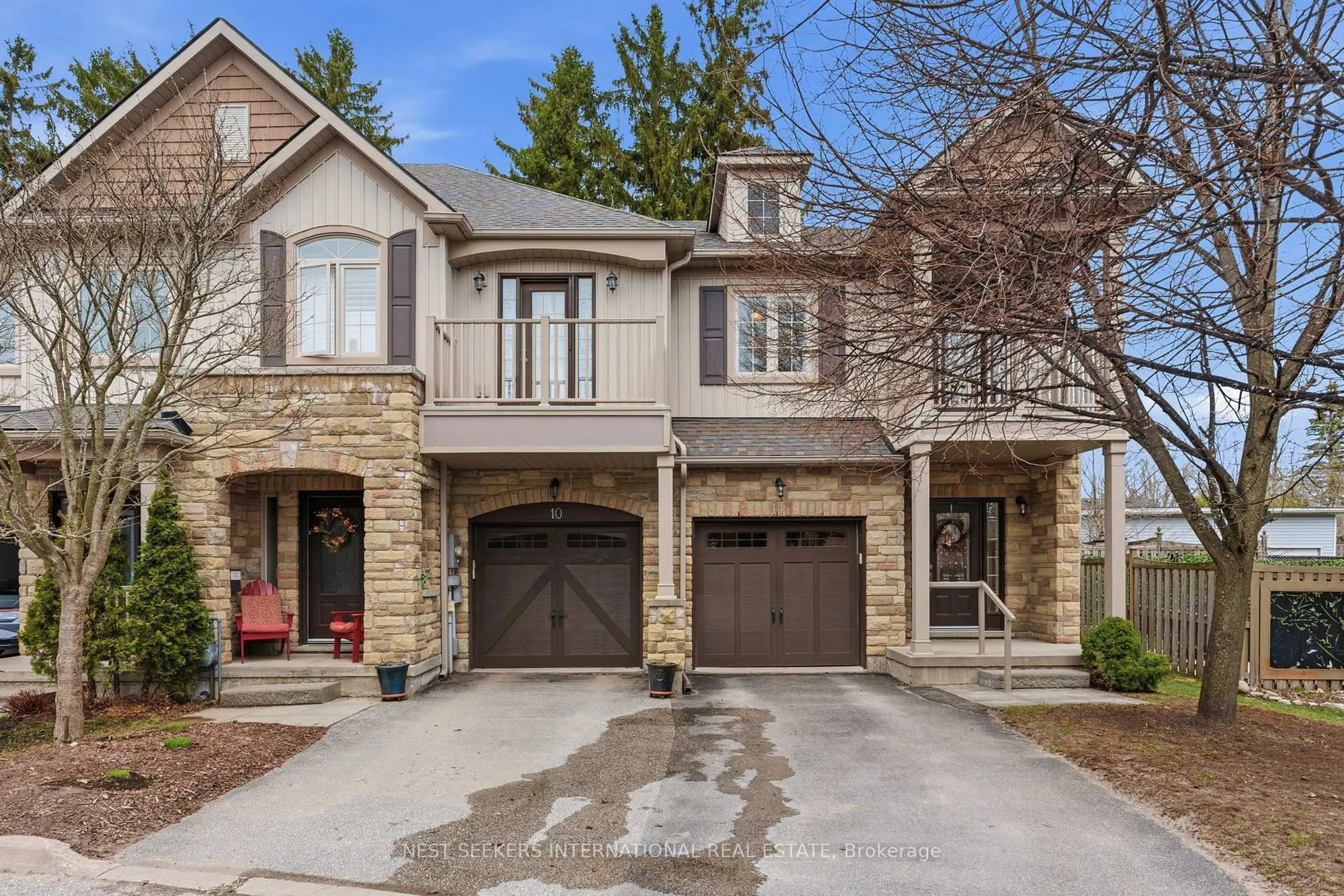 Home with brick exterior material, street for 188 Coldwater Rd #11, Orillia Ontario L3V 3L9