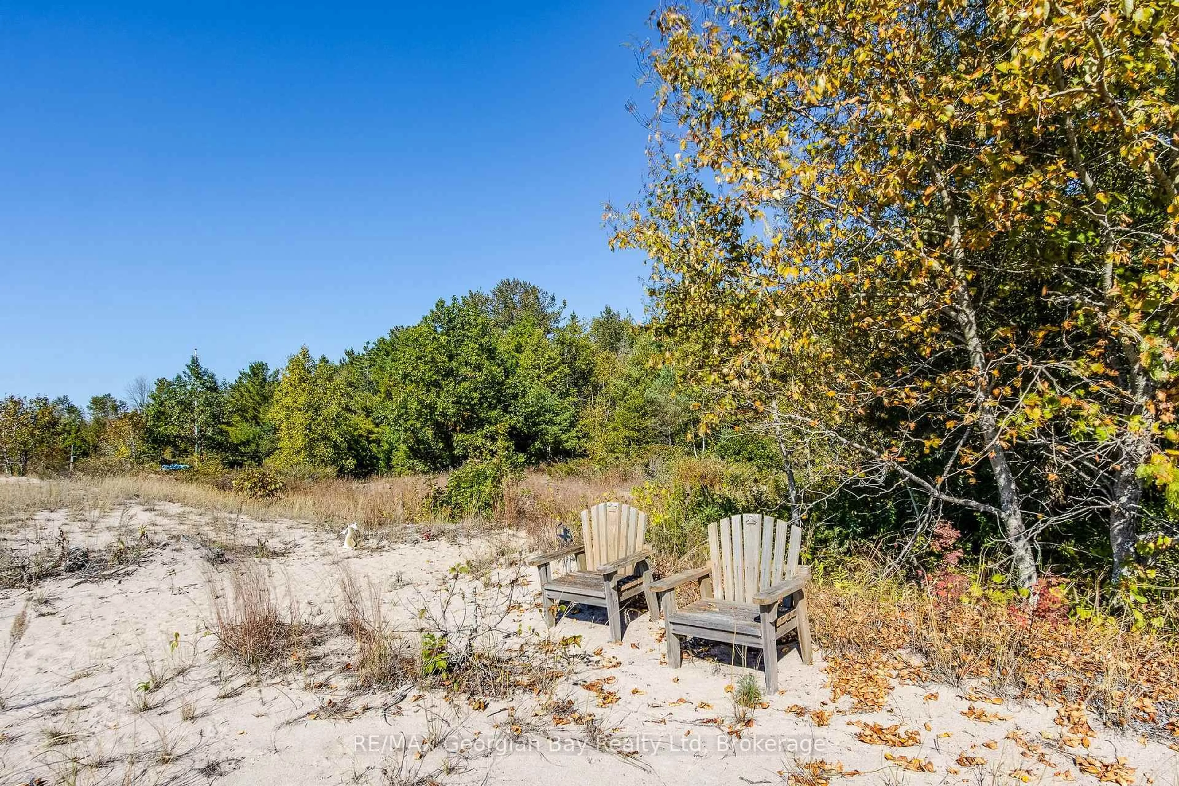 Patio, water/lake/river/ocean view for 100 Nottawaga Dr, Tiny Ontario L0L 2J0