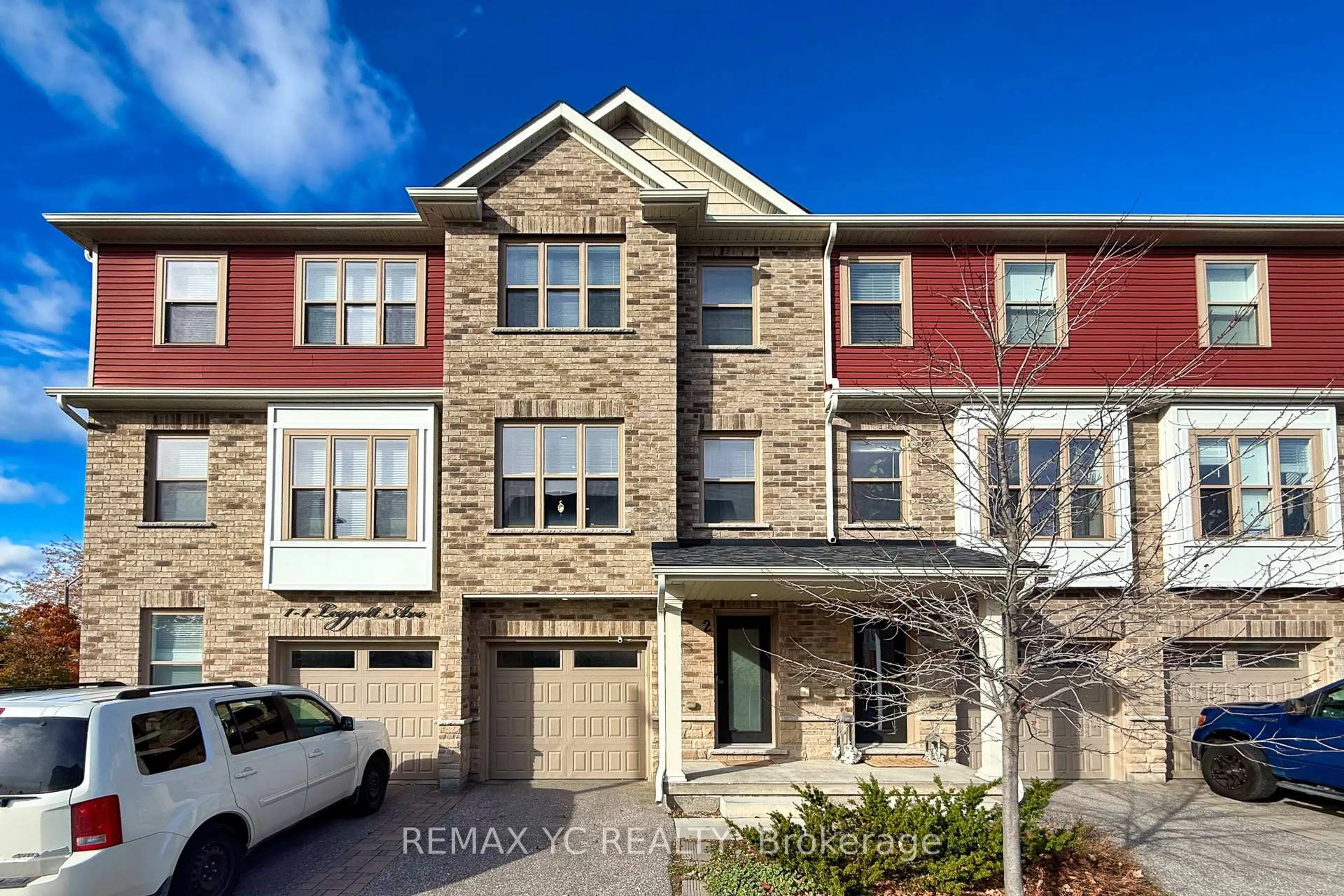 Home with brick exterior material, street for 1 Leggott Ave #2, Barrie Ontario L4N 6B1