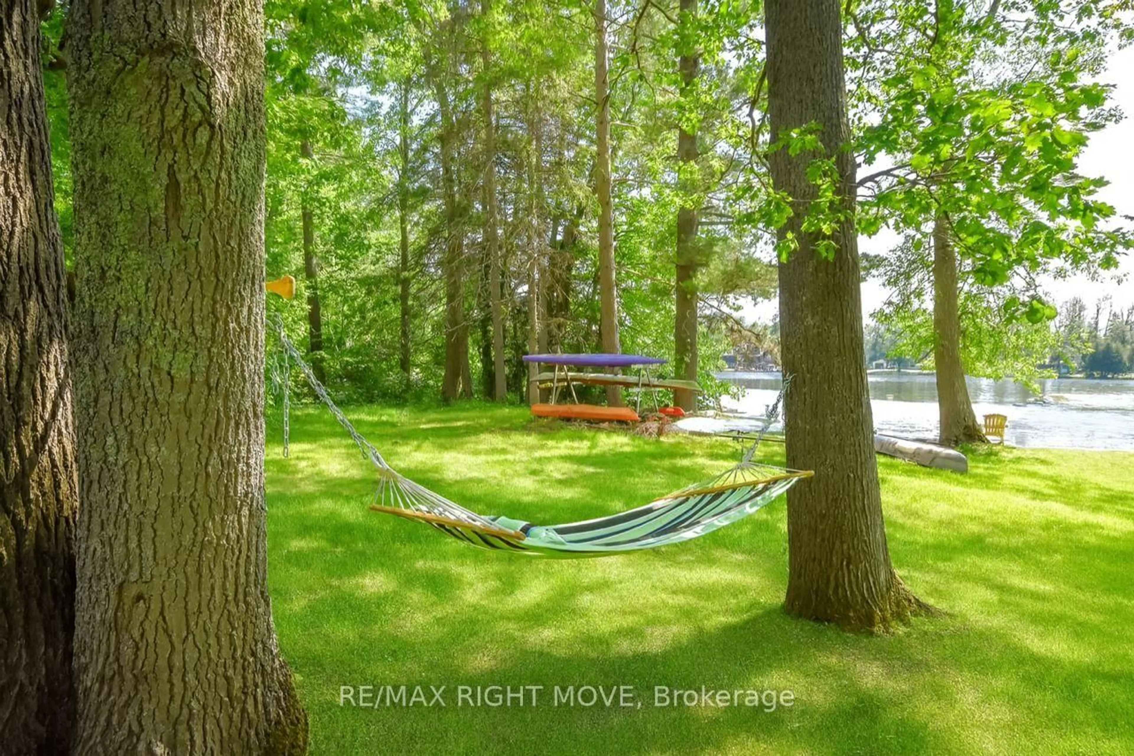 Patio, water/lake/river/ocean view for 6896 Pentland Lane, Ramara Ontario L0K 2B0