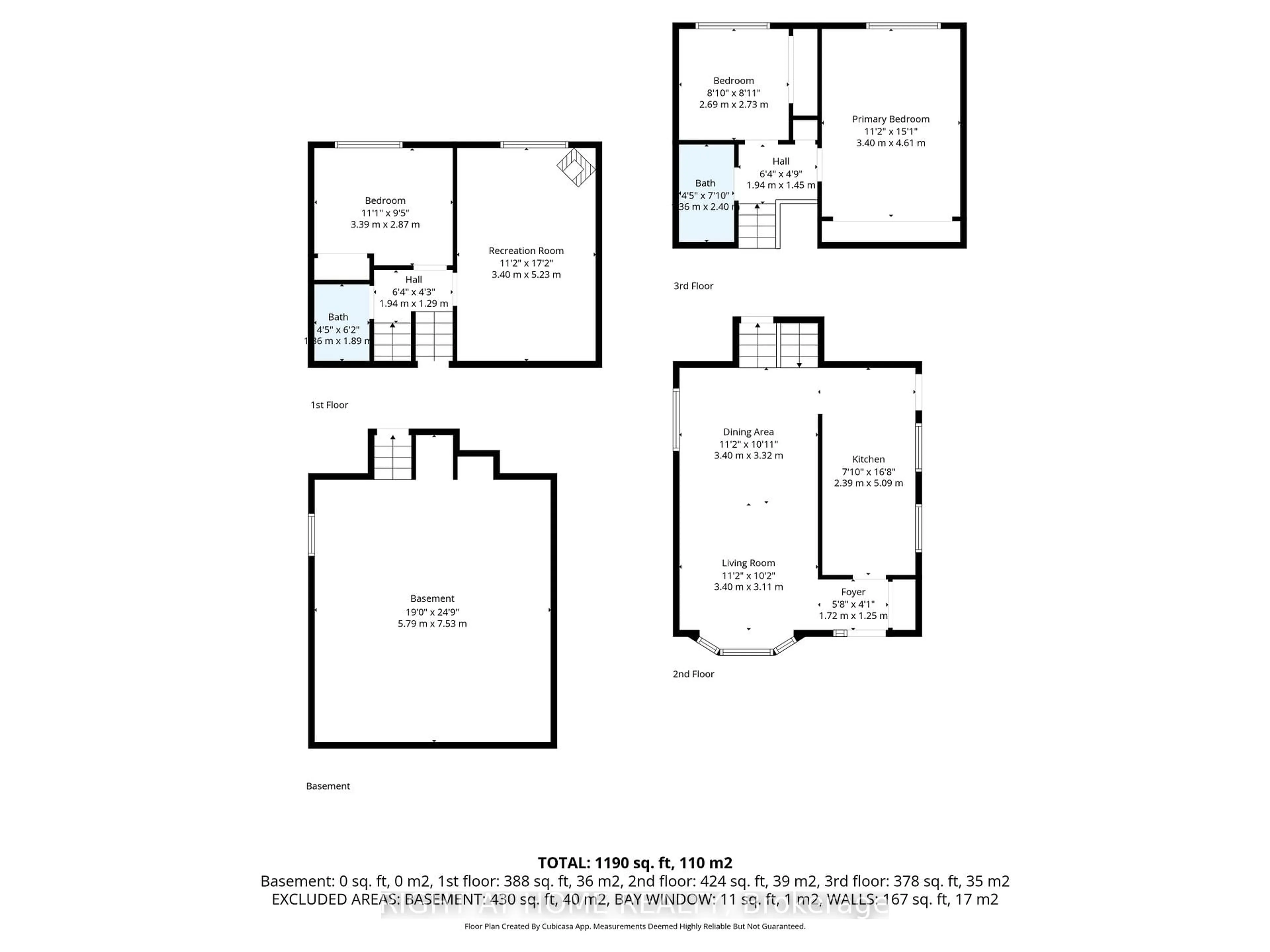 Floor plan for 10 Forestview Pl, Barrie Ontario L4M 5M5