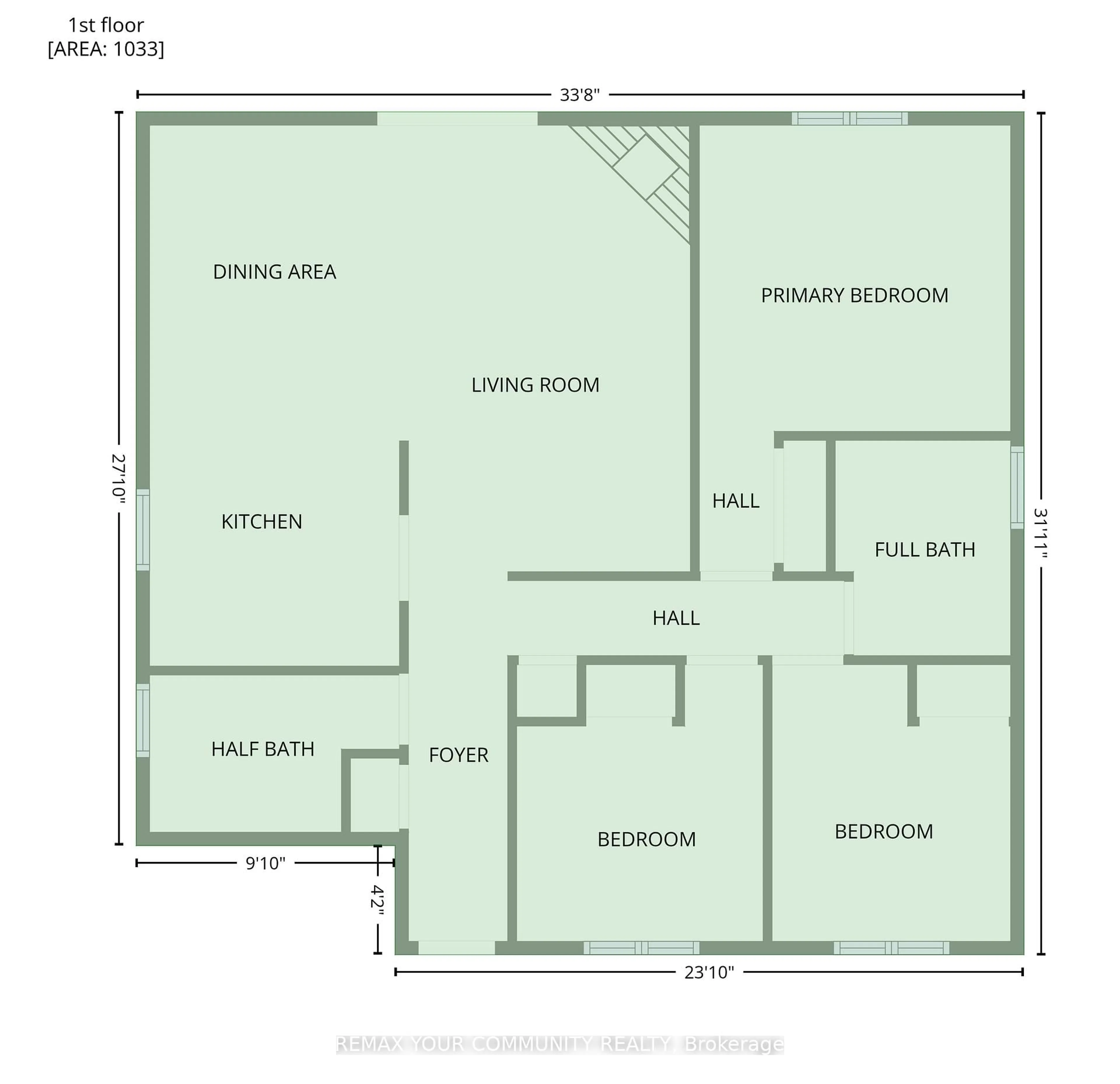 Floor plan for 17 St. Clair St, Collingwood Ontario L9Y 5N5