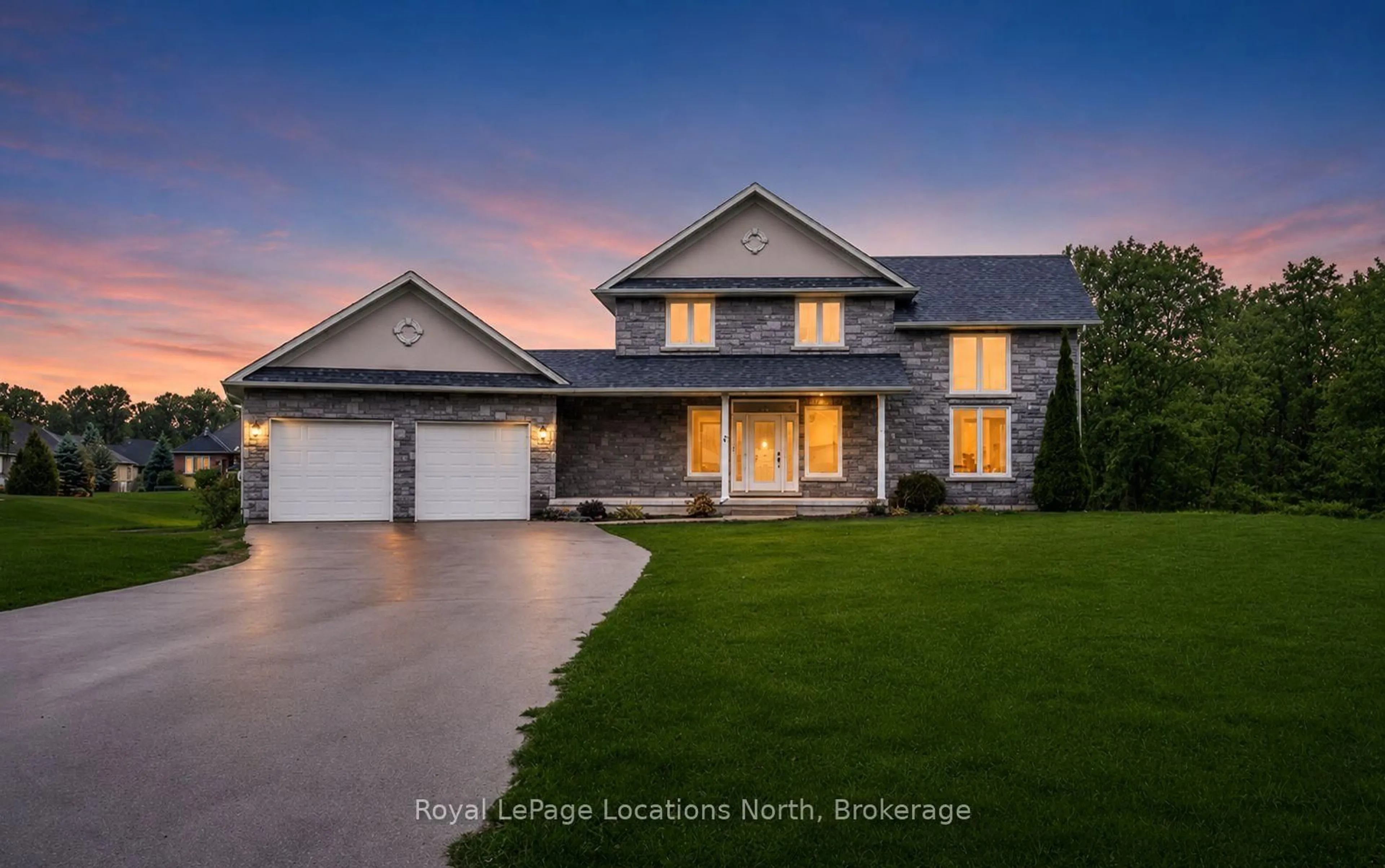 Home with brick exterior material, street for 6 Butternut Cres, Wasaga Beach Ontario L9Z 3S9
