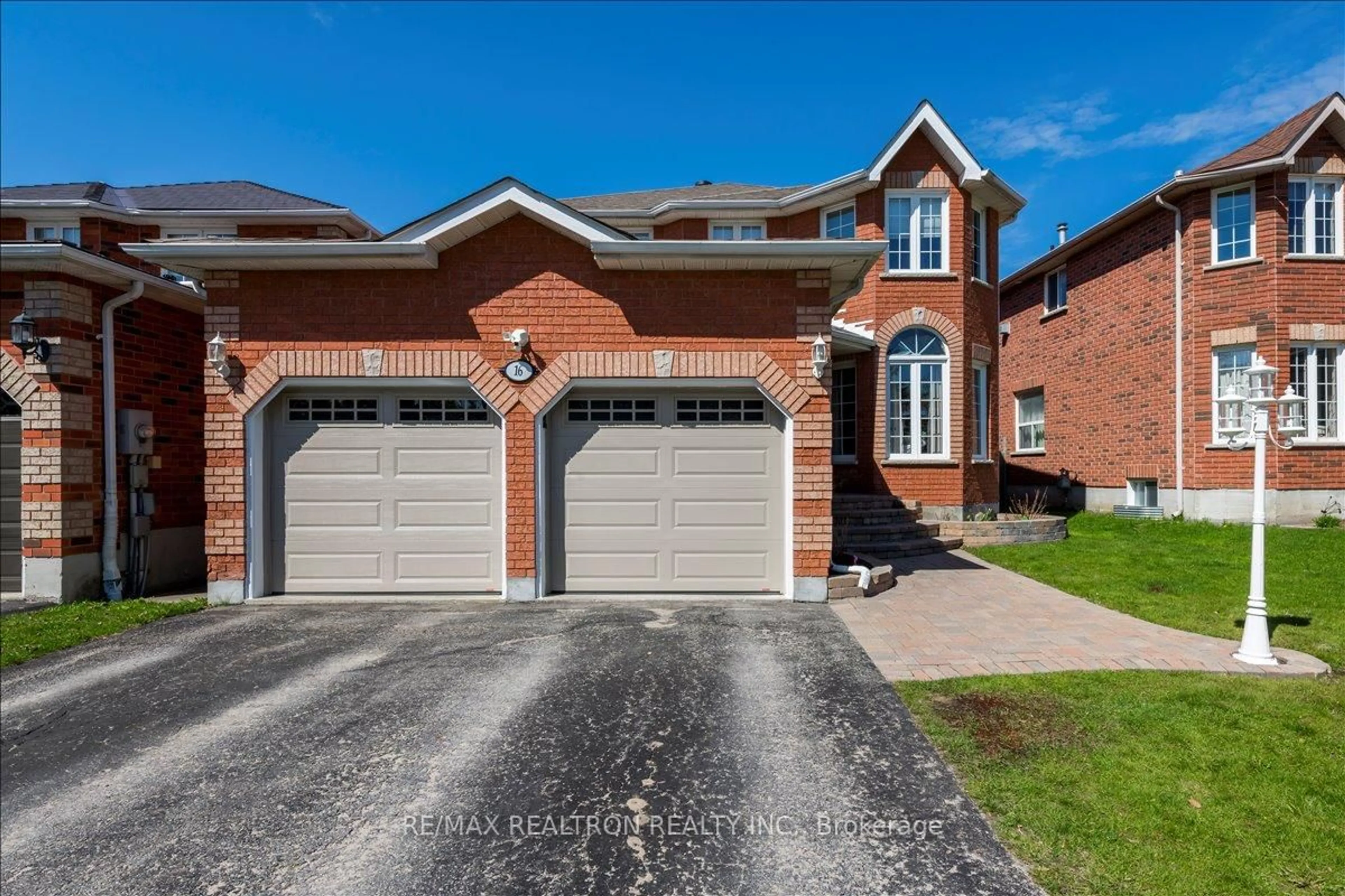 Home with brick exterior material, street for 16 Bear Creek Dr, Barrie Ontario L4N 9M9